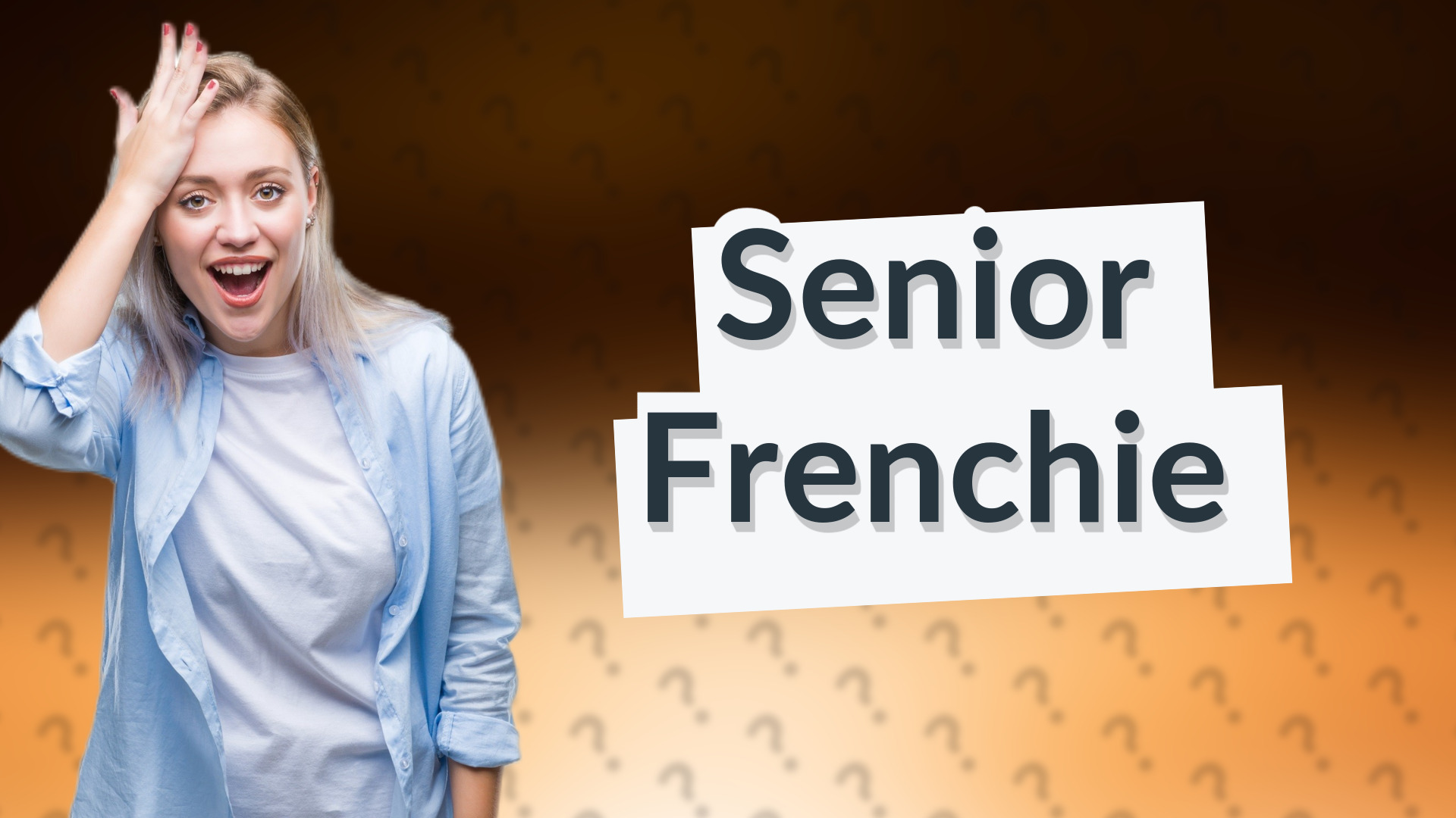 Senior Frenchie