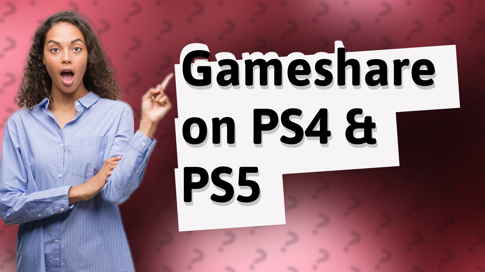 Gameshare on PS4 & PS5