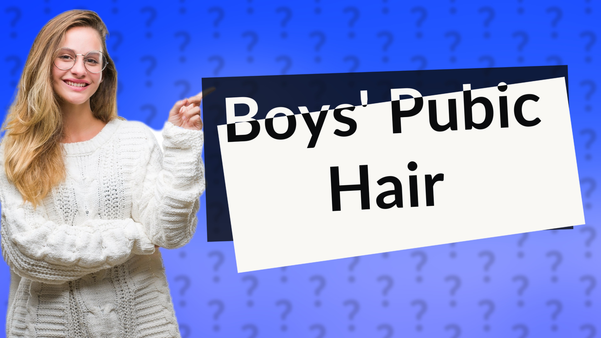 Boys' Pubic Hair