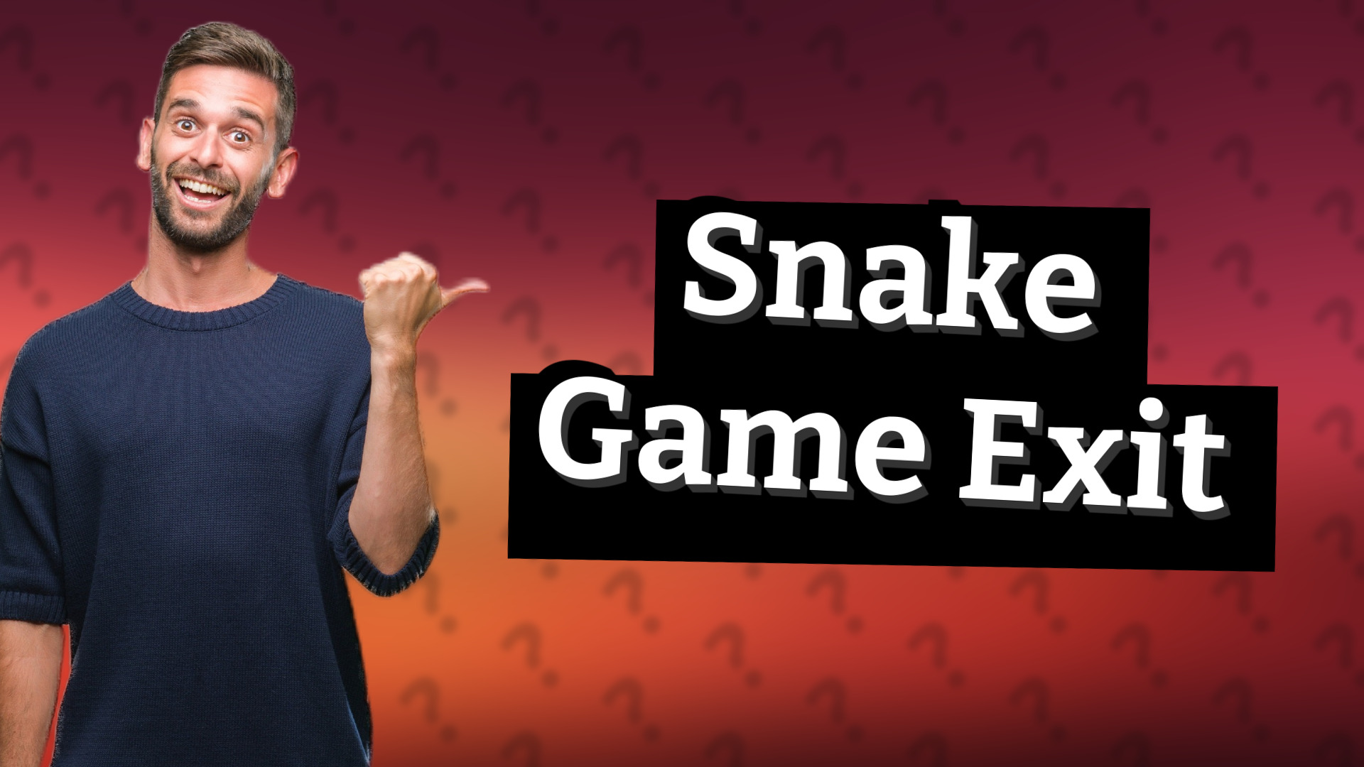 Snake Game Exit