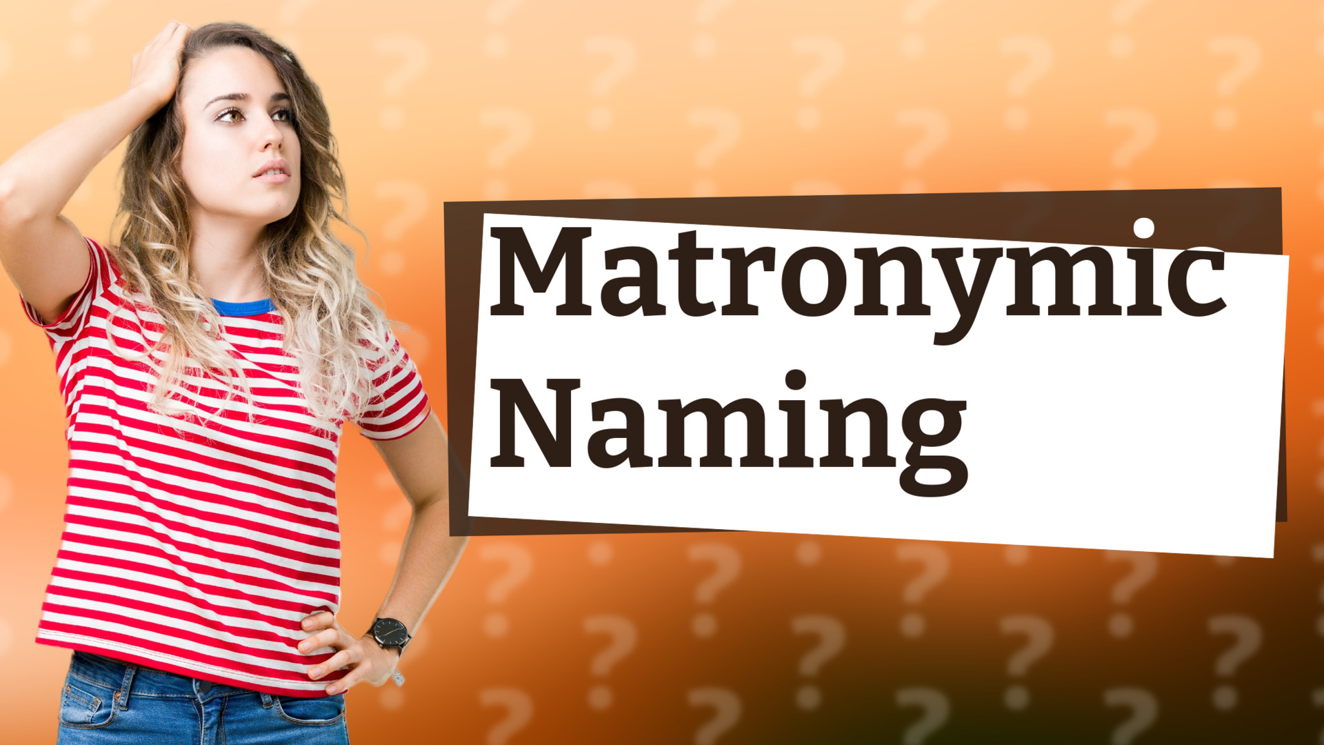Matronymic Naming