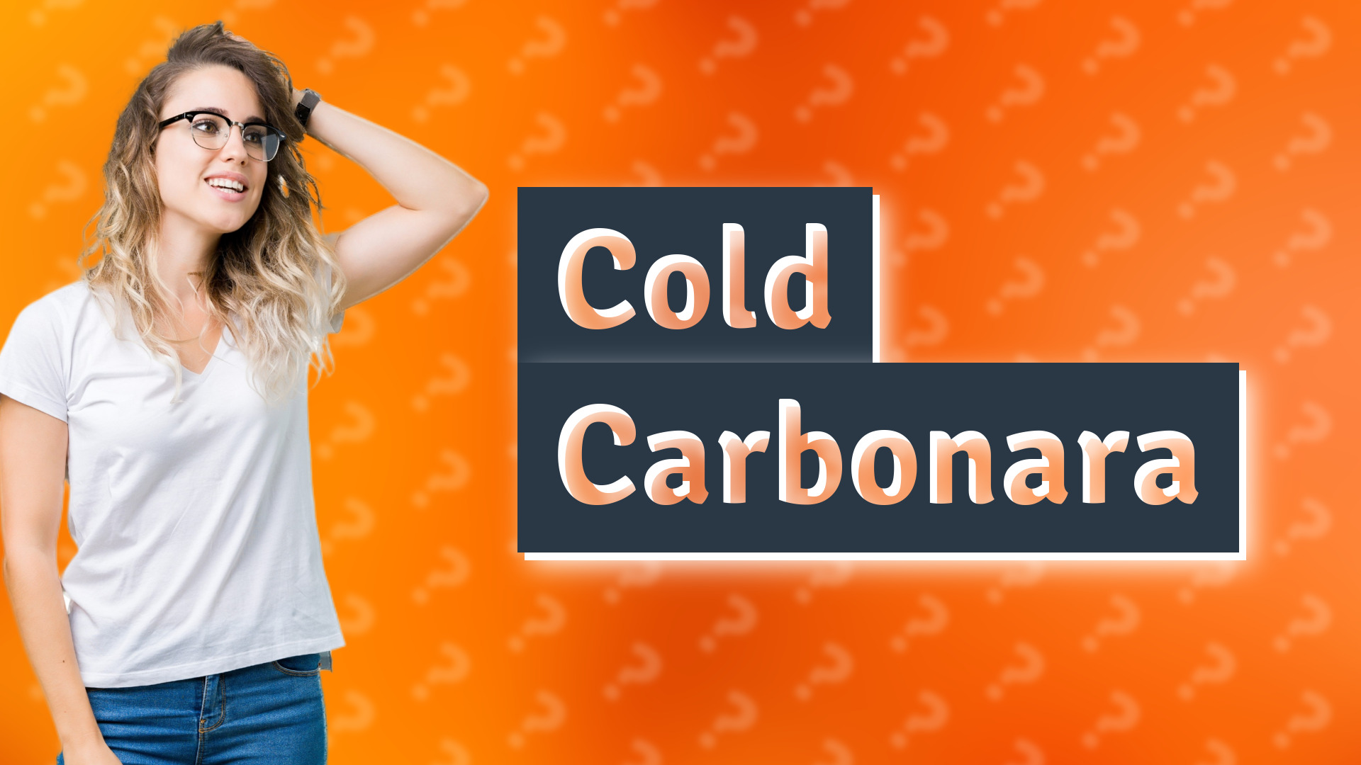 Cold Carbonara