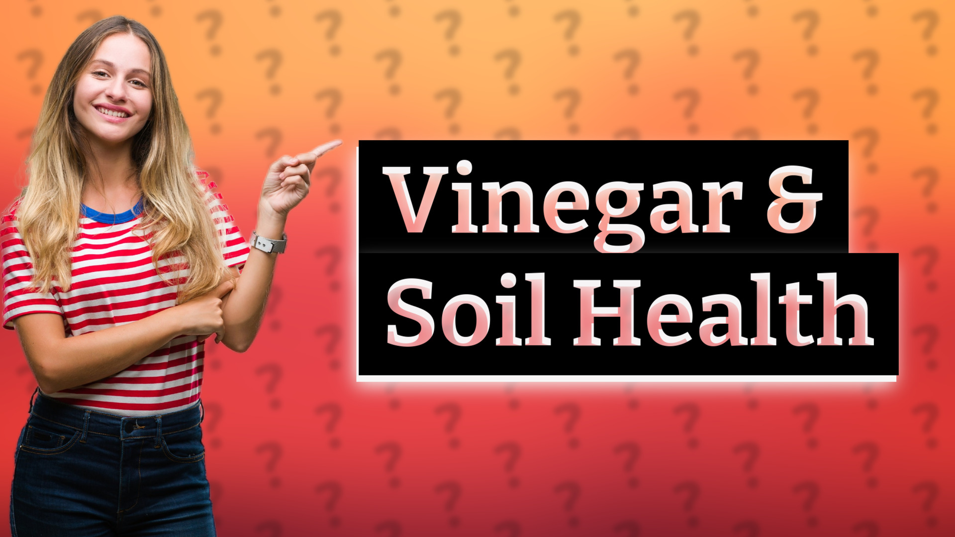 Vinegar & Soil Health
