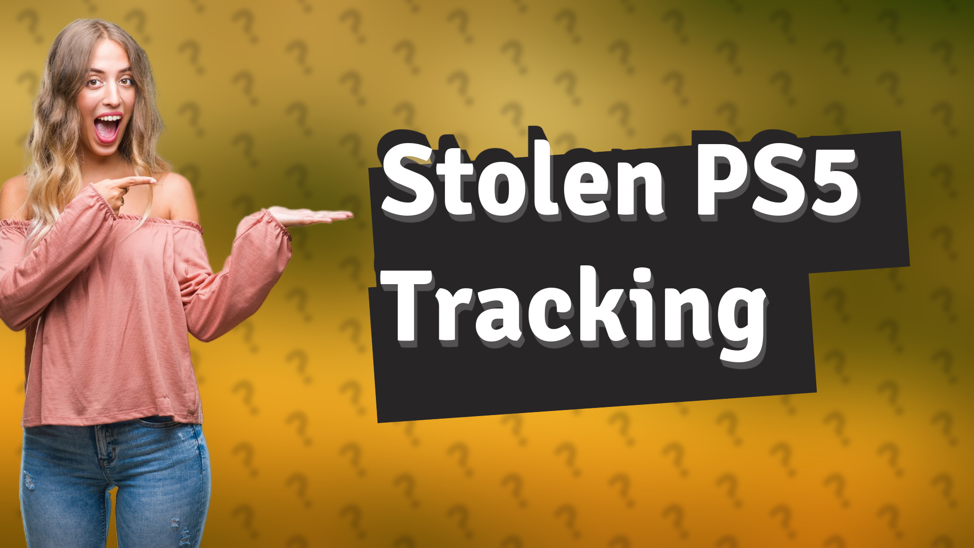 Stolen PS5 Tracking