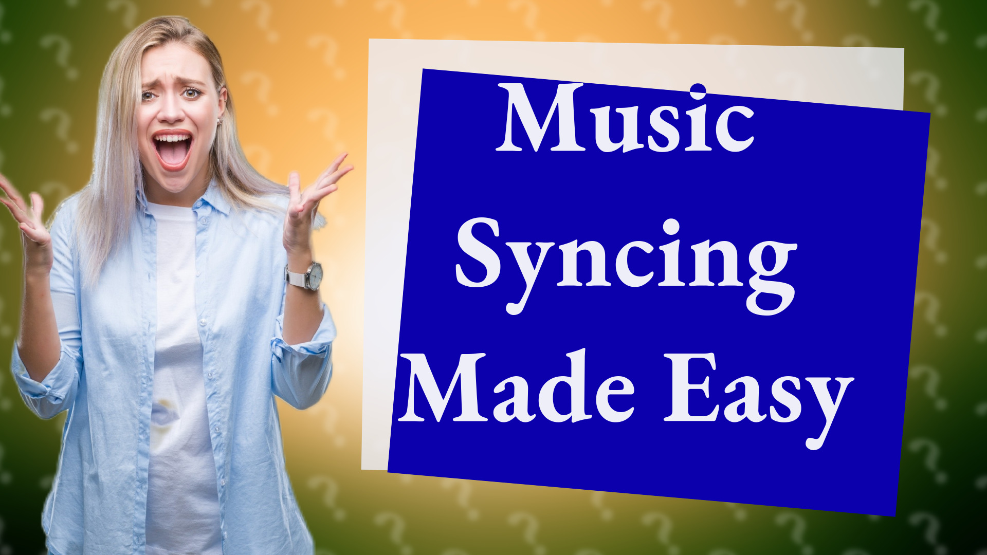Music Syncing Made Easy