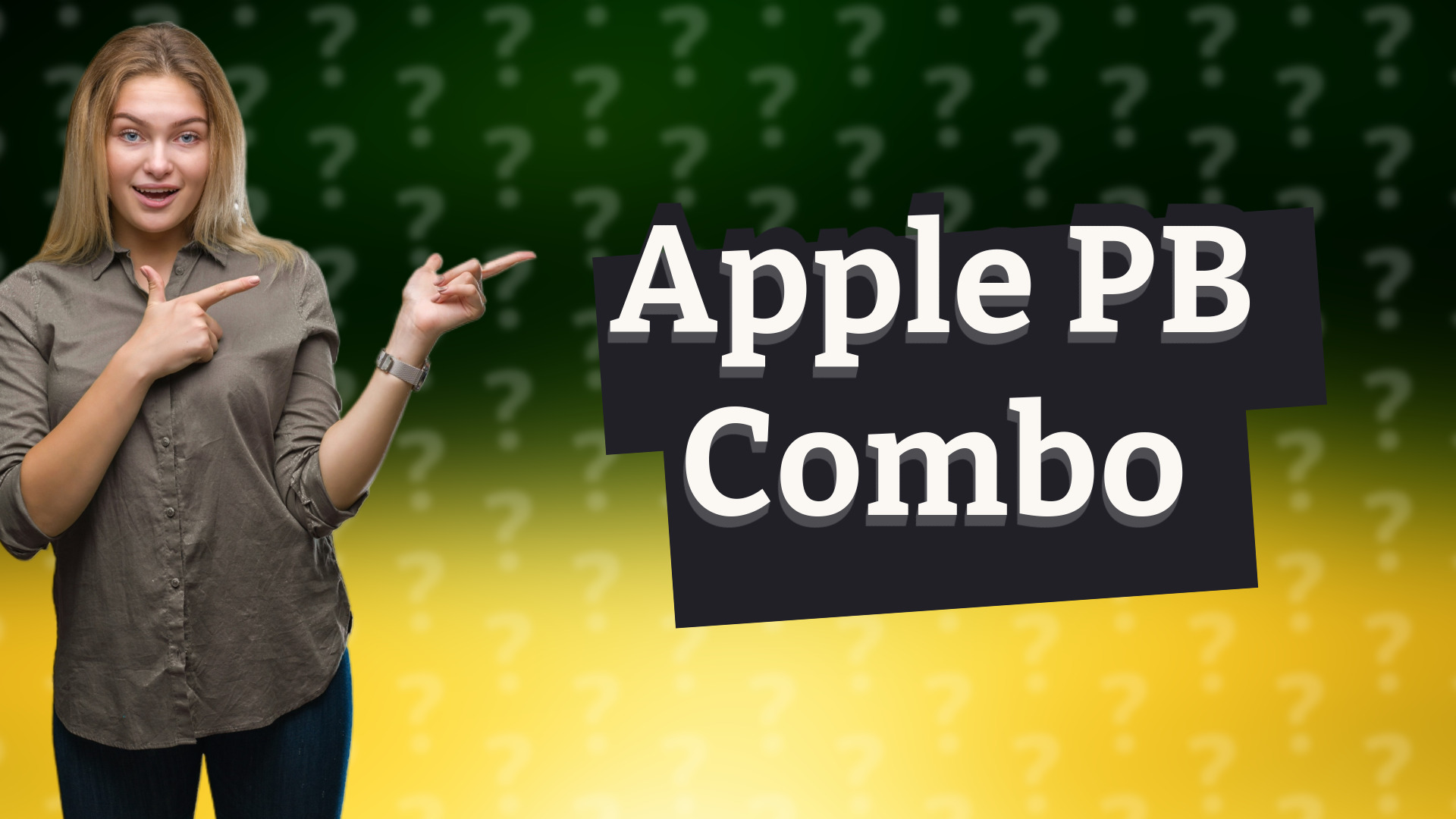 Apple PB Combo