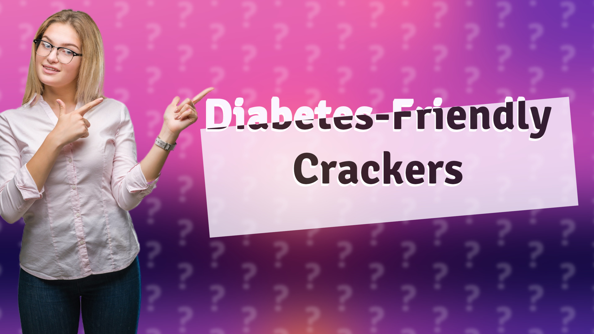 Diabetes-Friendly Crackers