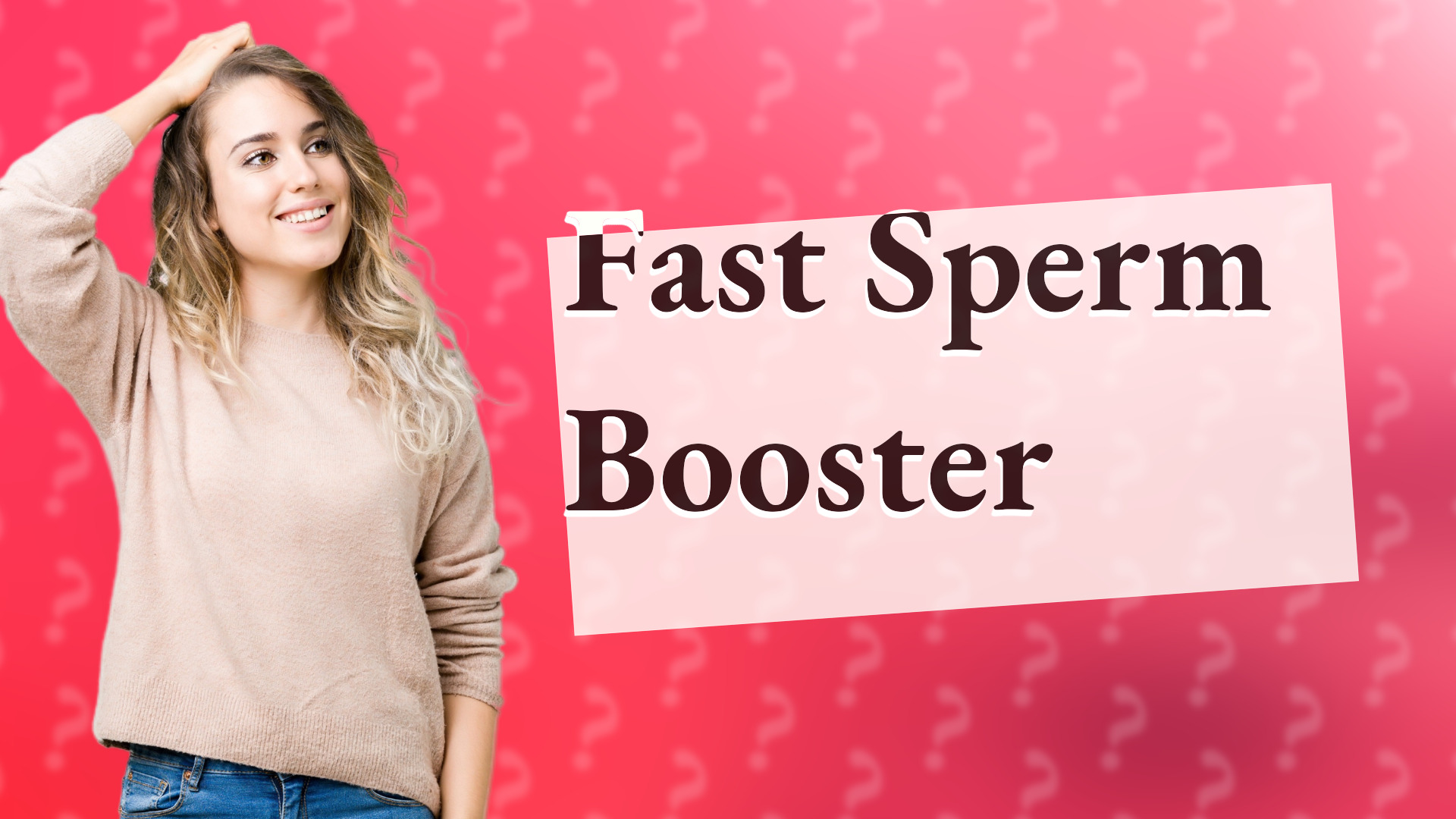 Fast Sperm Booster