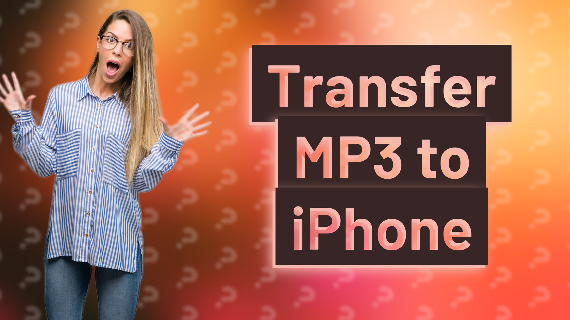 Transfer MP3 to iPhone