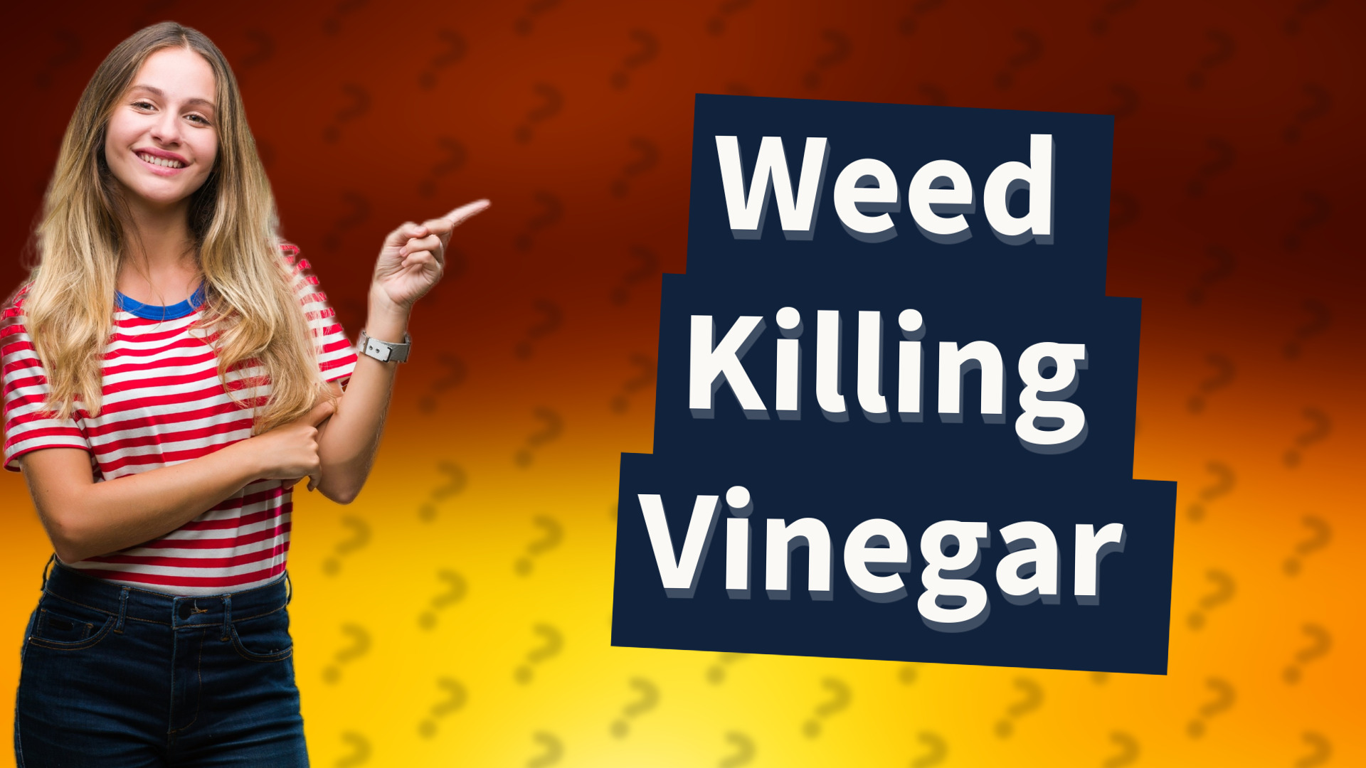 Weed Killing Vinegar
