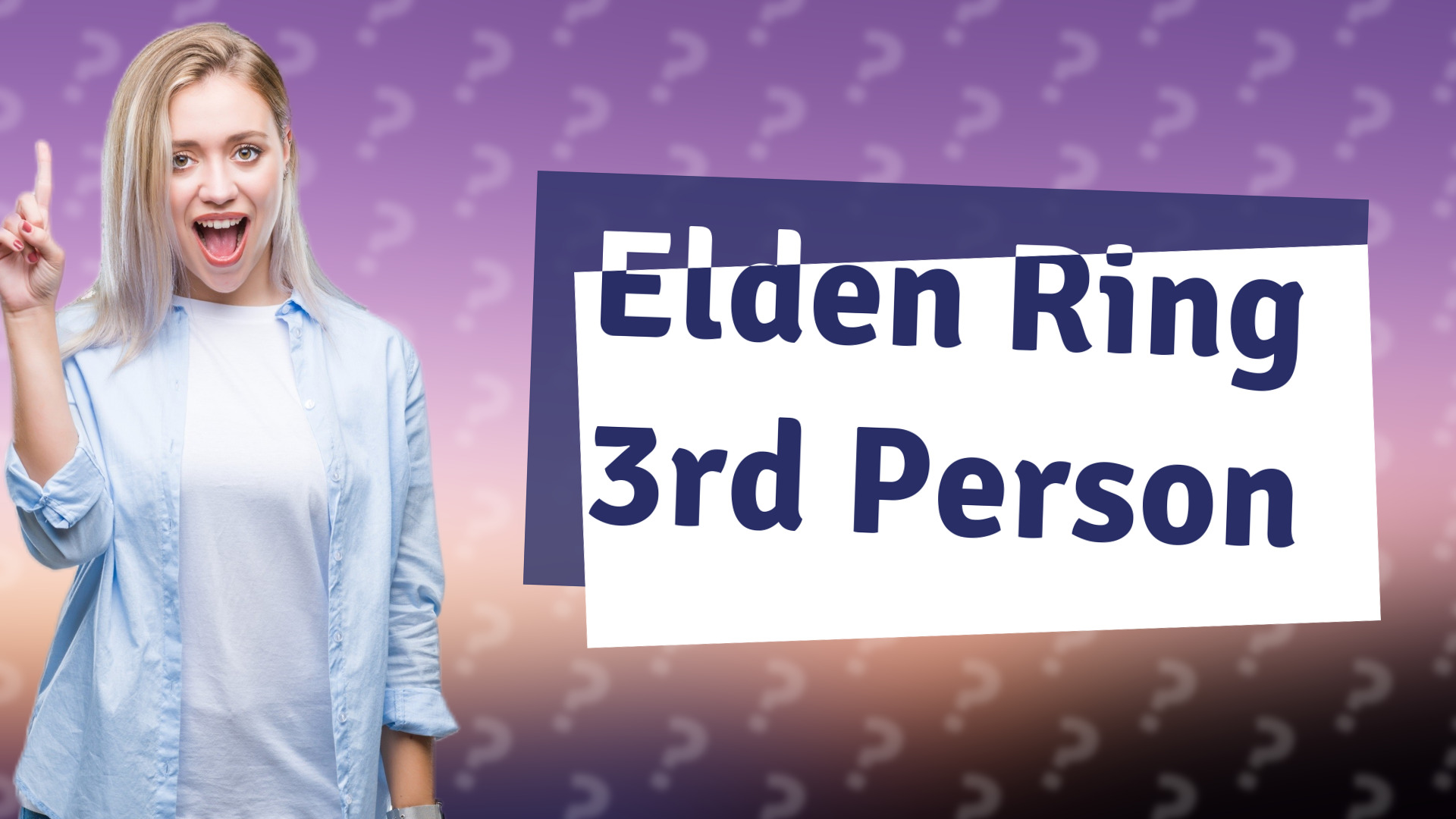 Elden Ring 3rd Person