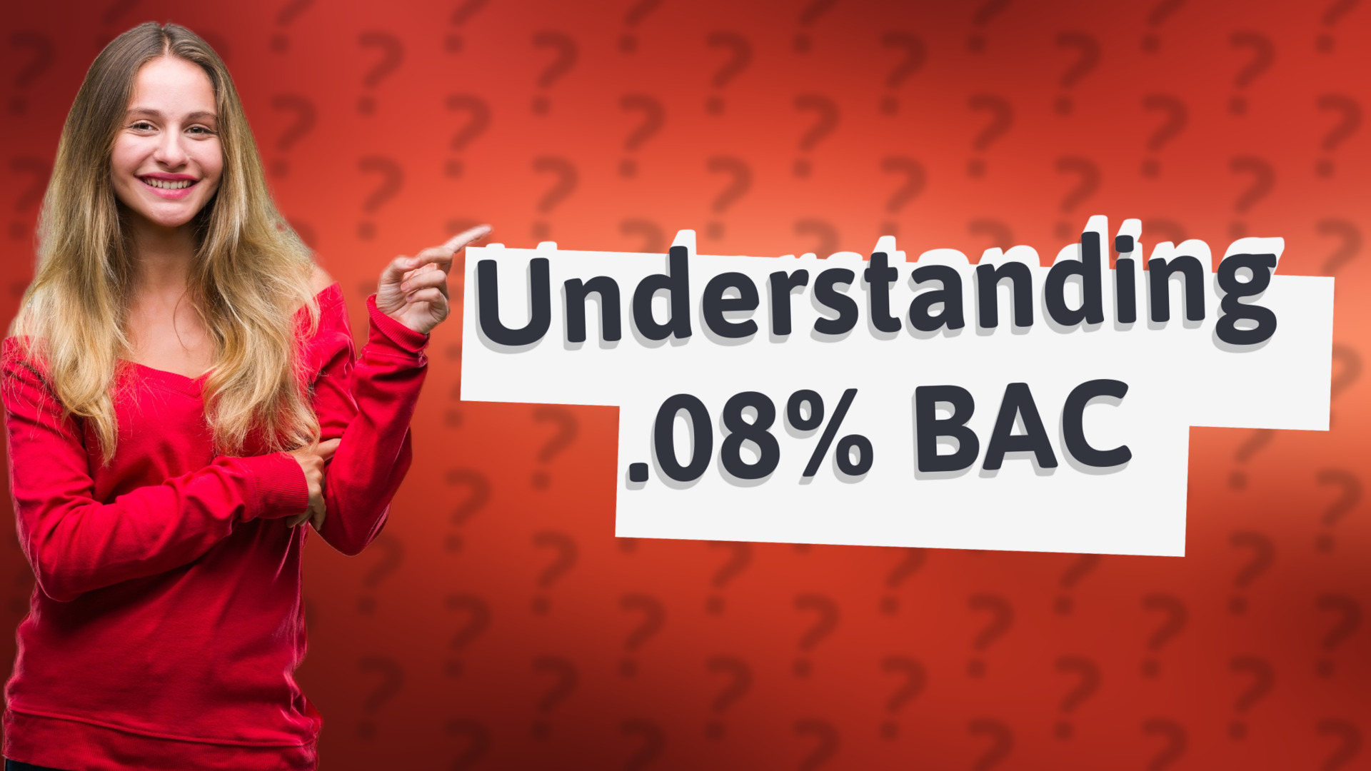 Understanding .08% BAC