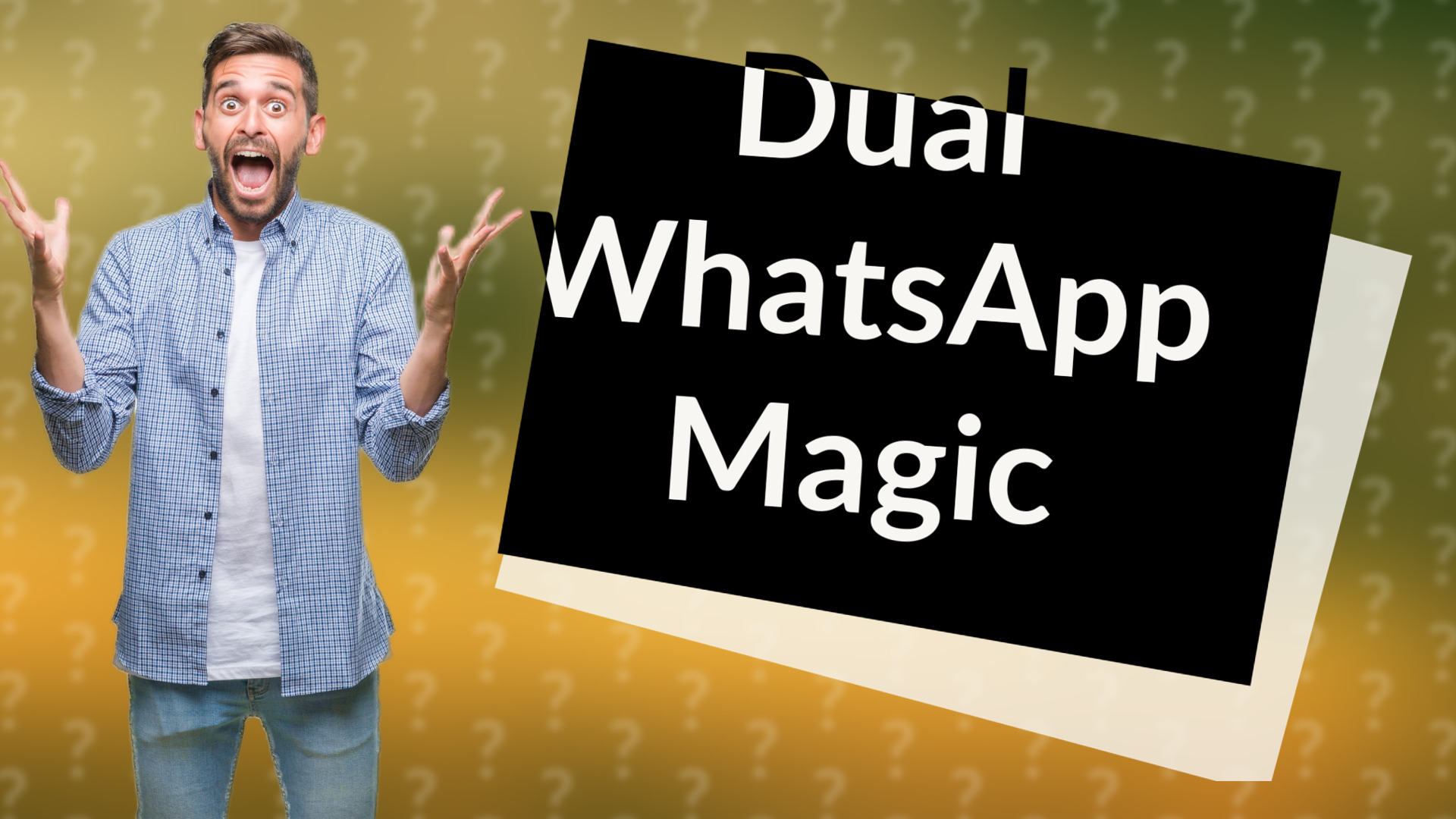 Dual WhatsApp Magic