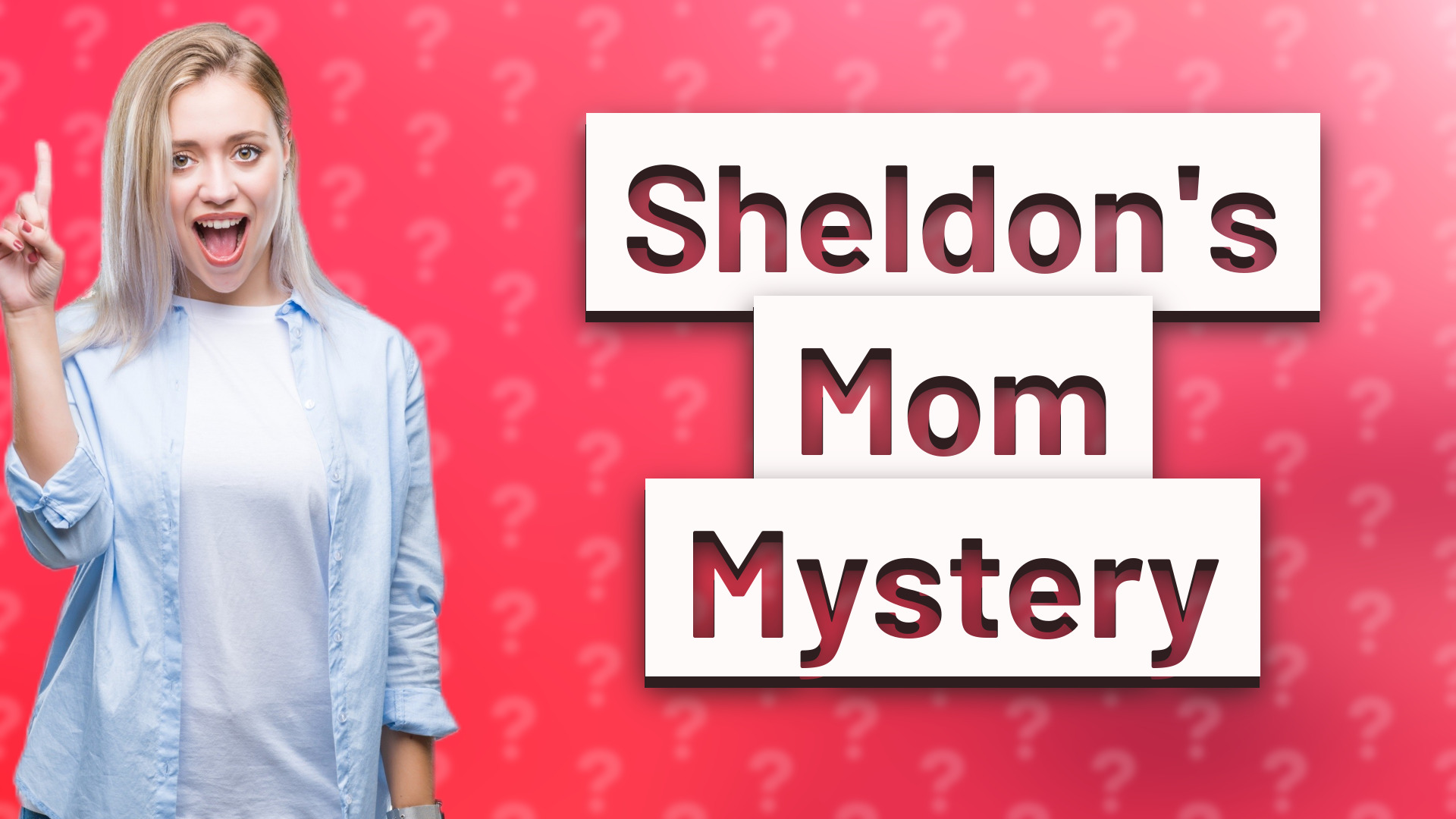 Sheldon's Mom Mystery