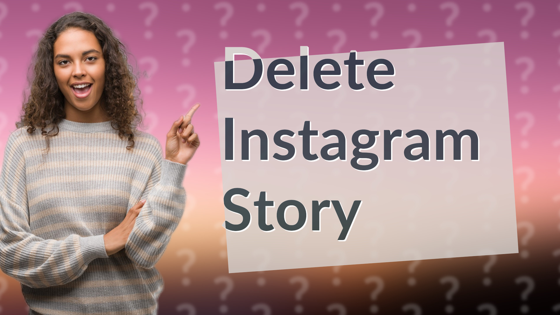 Delete Instagram Story