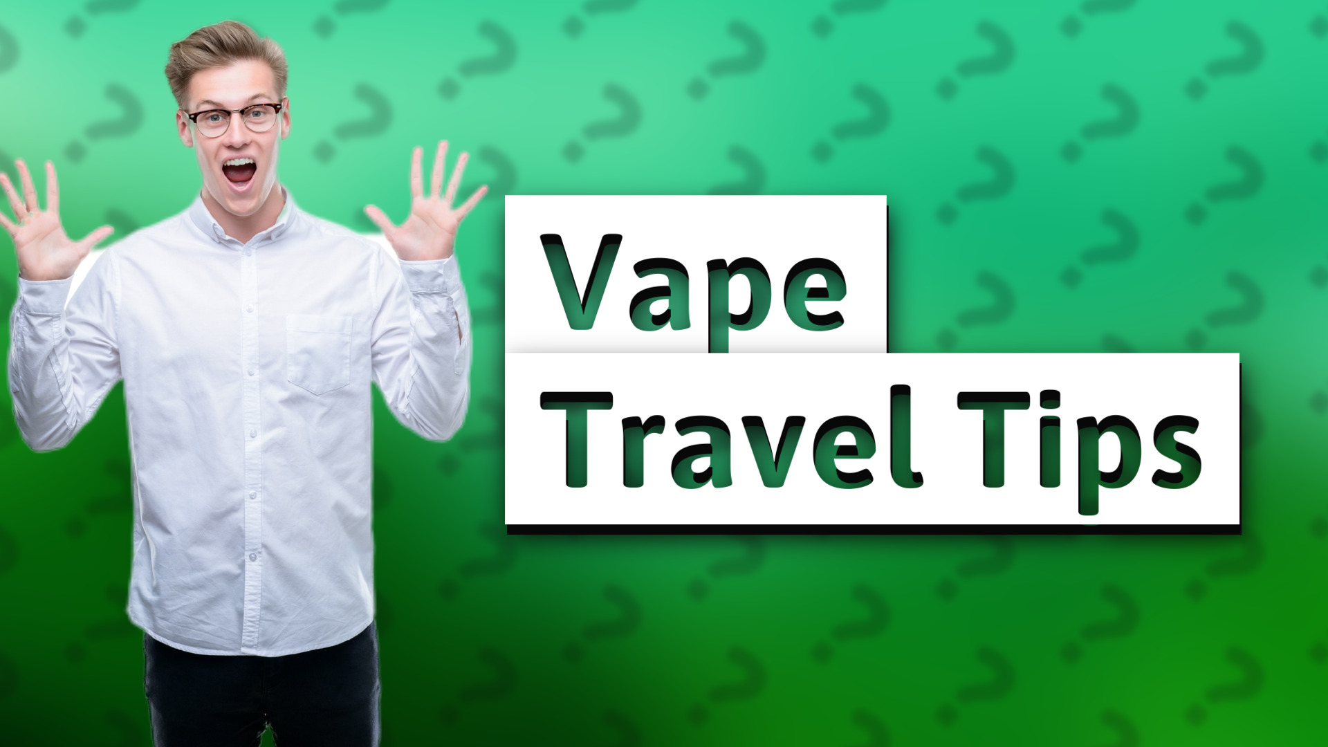 Vape Travel Tips