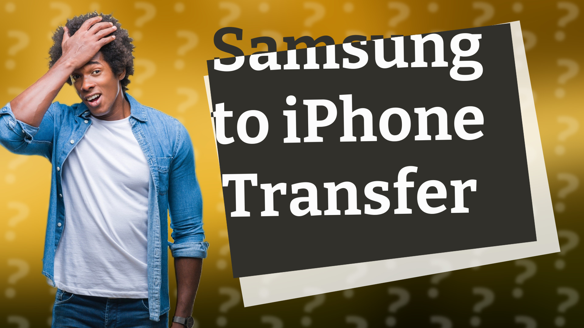 Samsung to iPhone Transfer