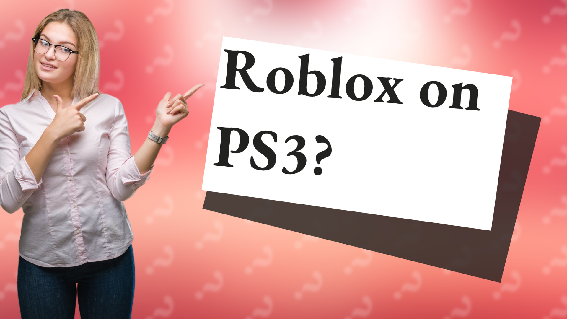 Roblox on PS3?