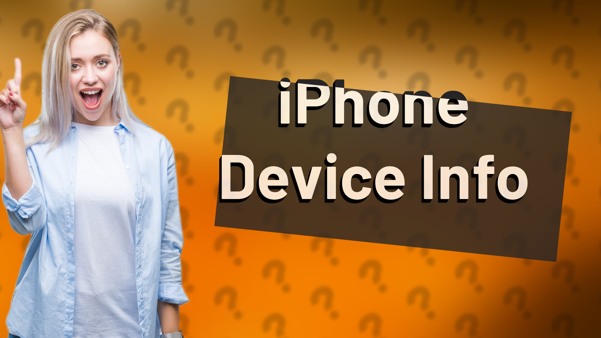 iPhone Device Info