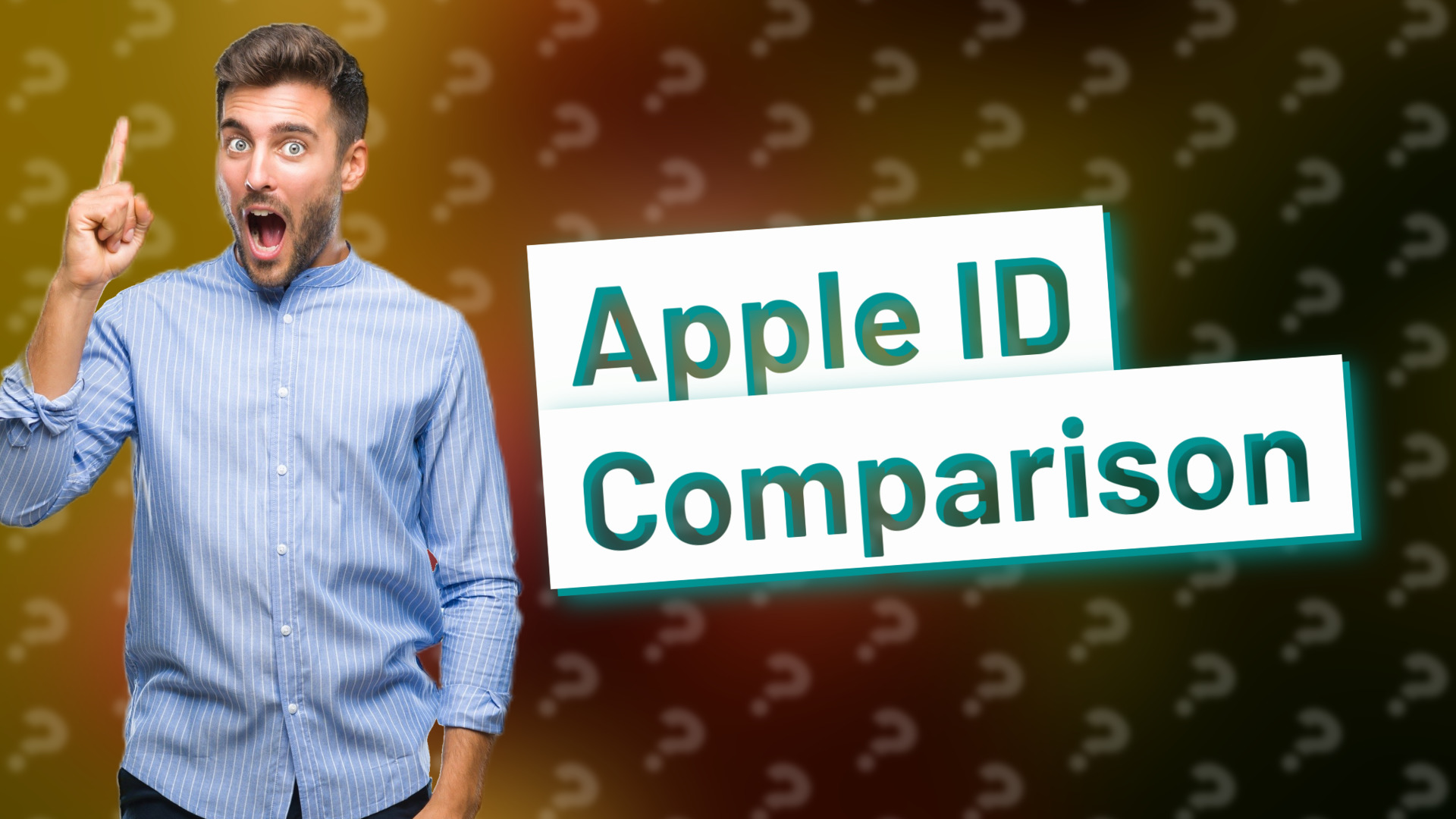Apple ID Comparison