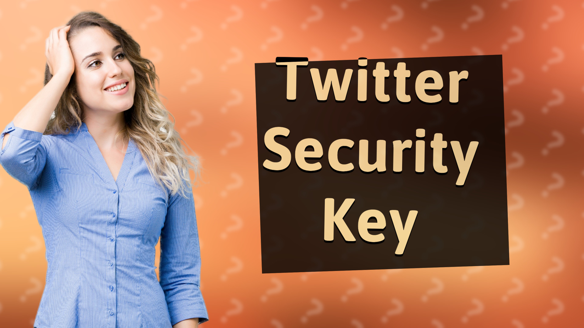 Twitter Security Key