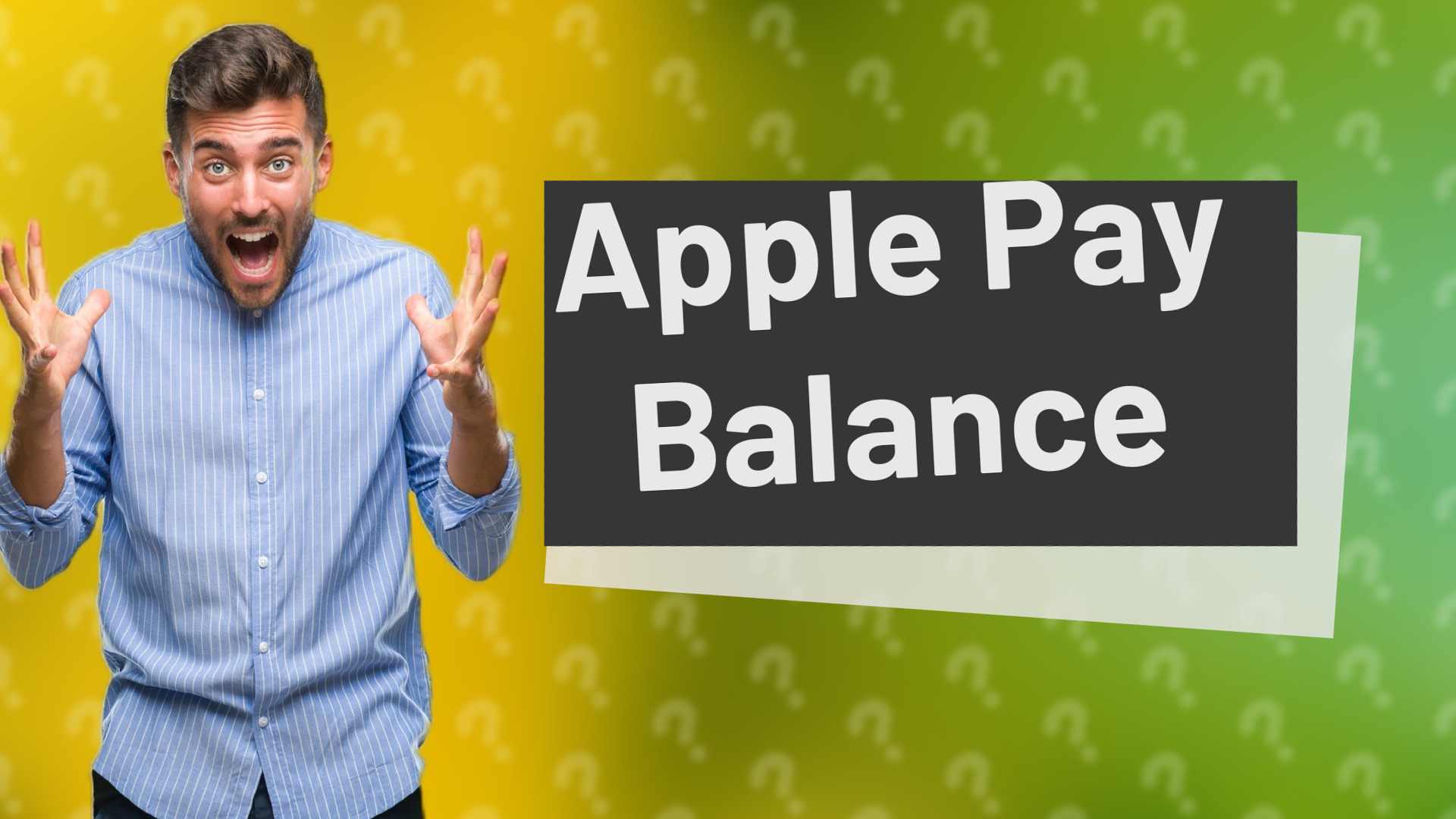 Apple Pay Balance