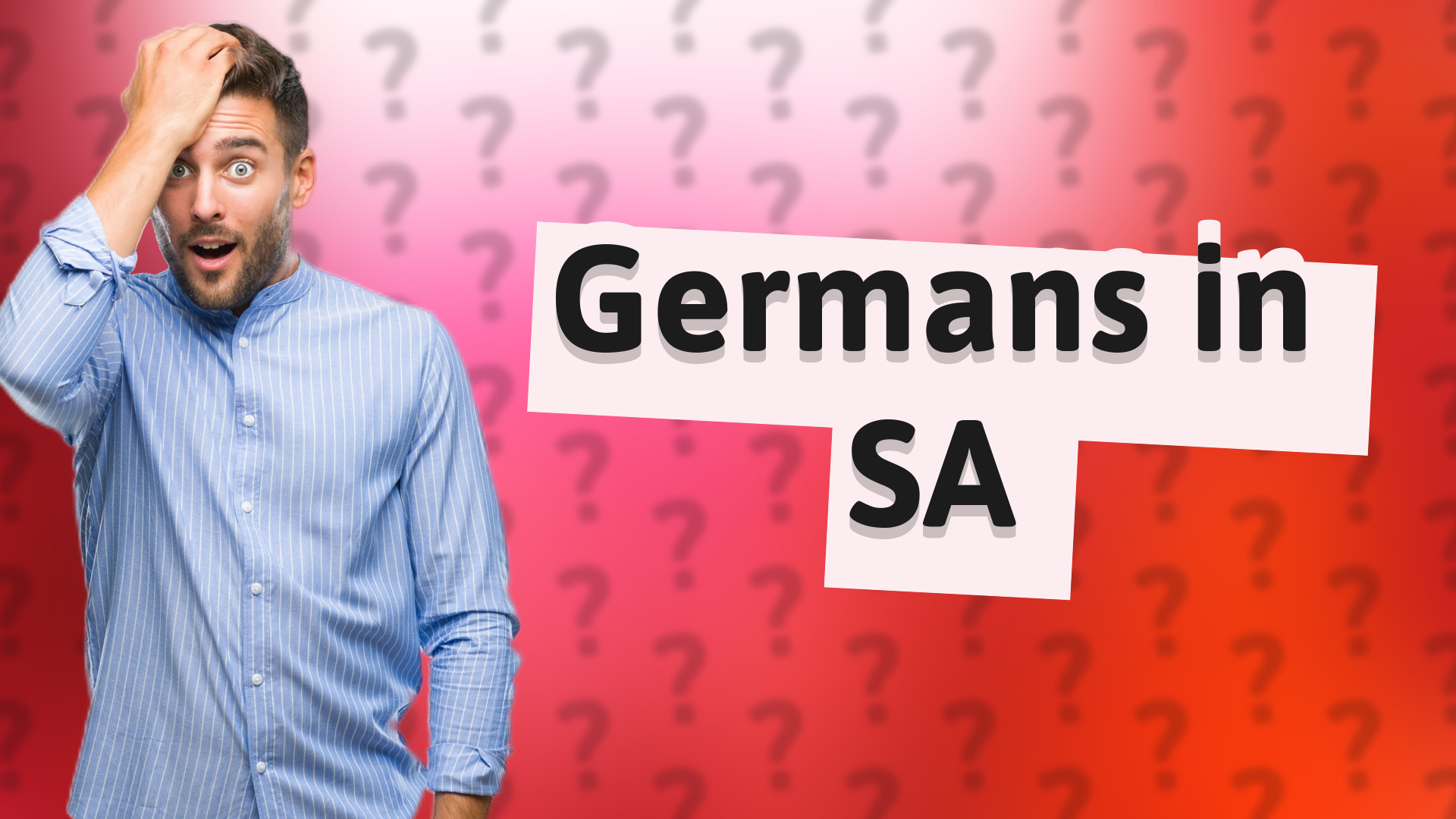 Germans in SA