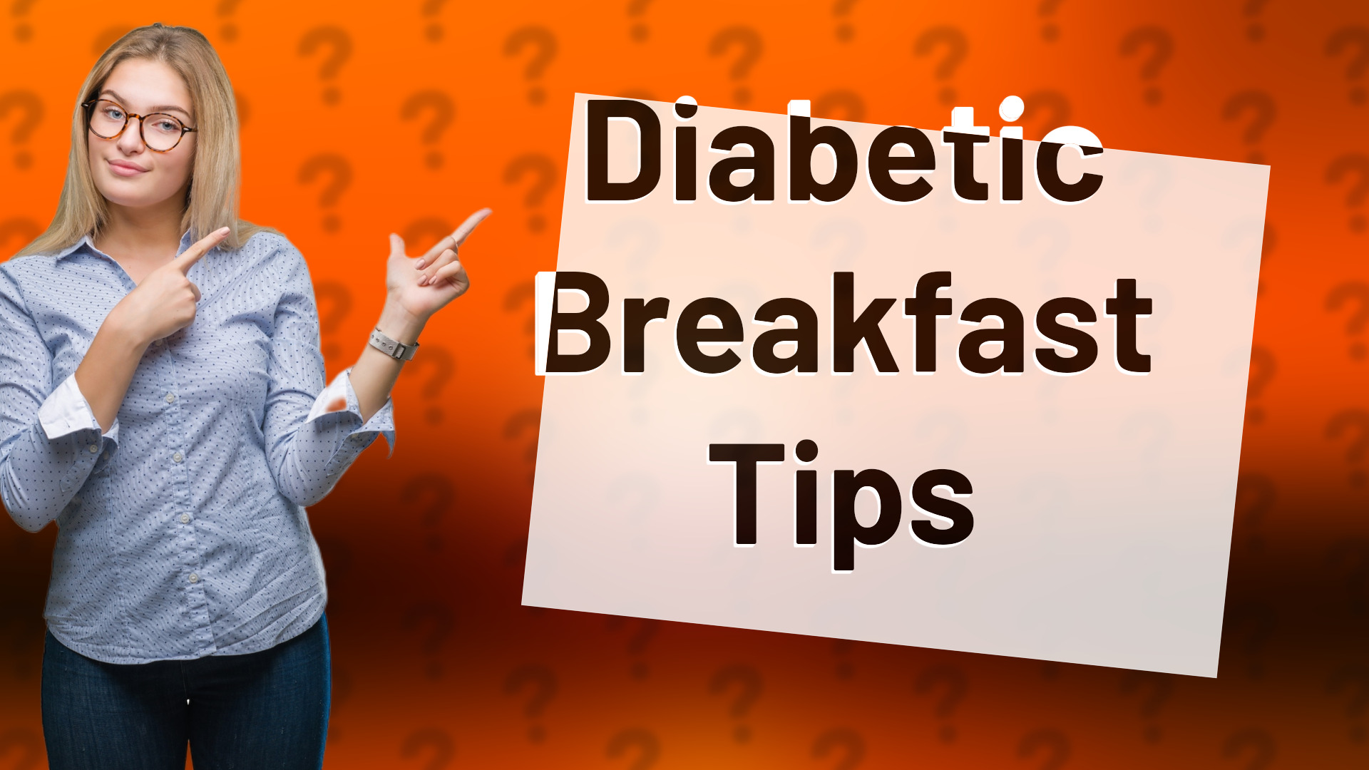 Diabetic Breakfast Tips