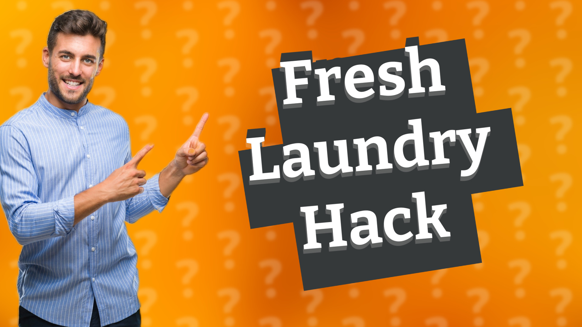 Fresh Laundry Hack
