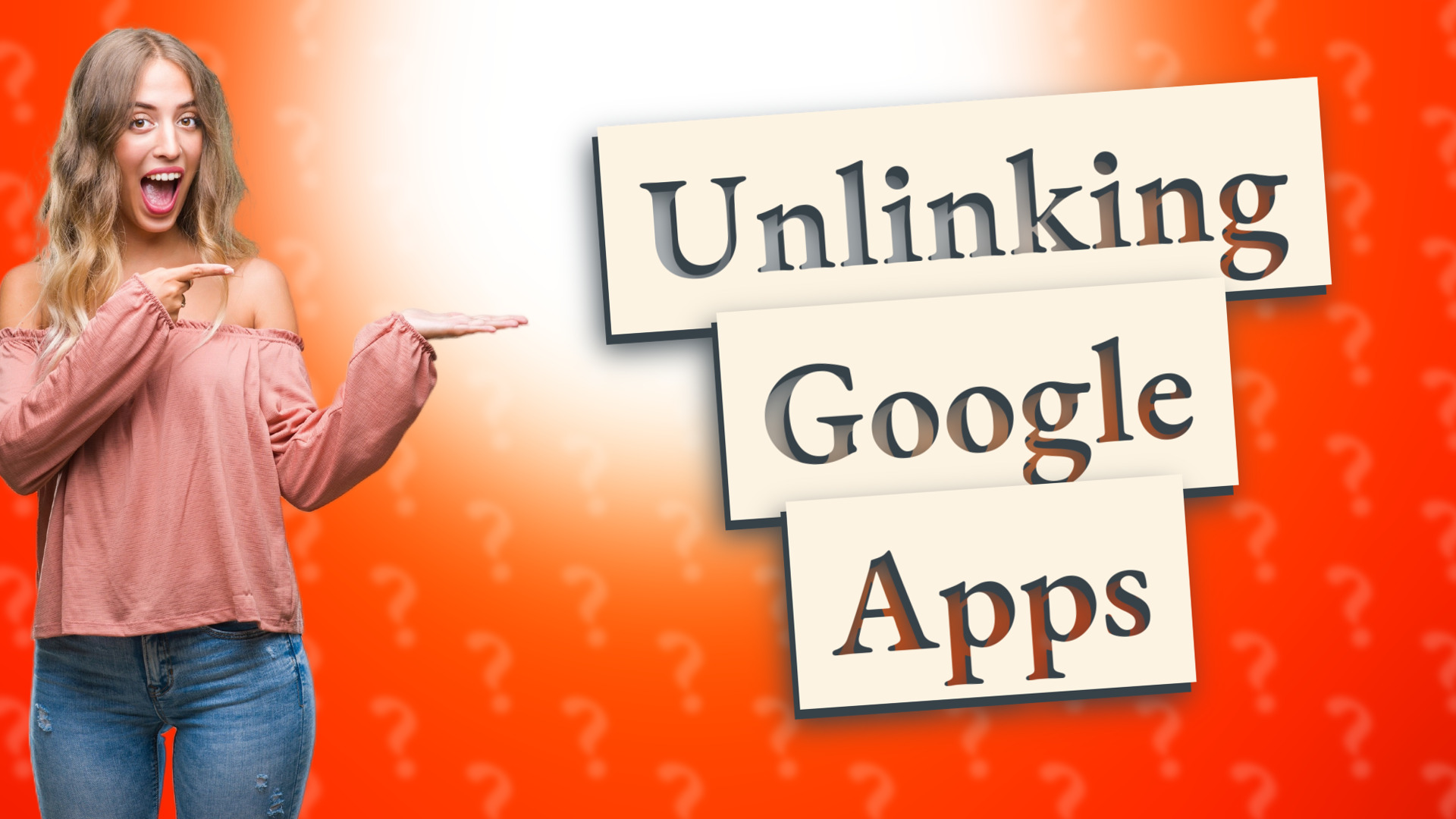 Unlinking Google Apps