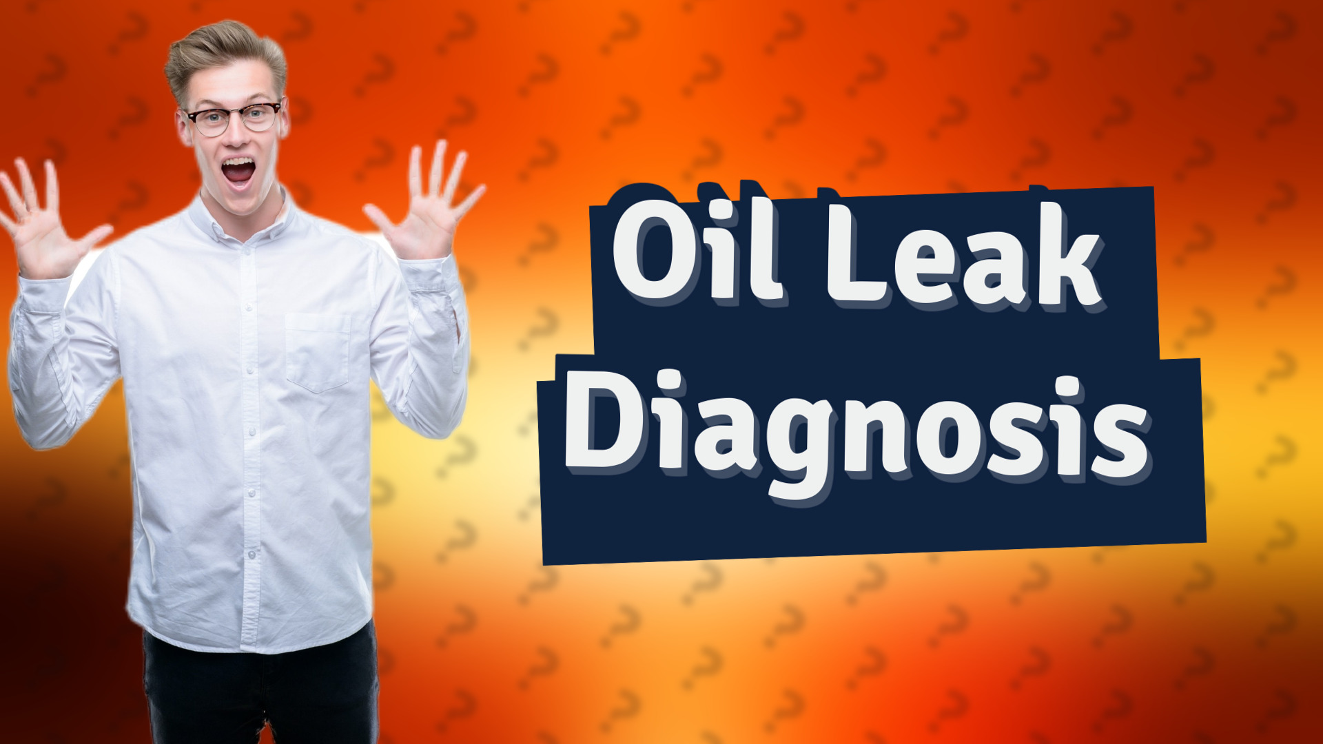 Oil Leak Diagnosis