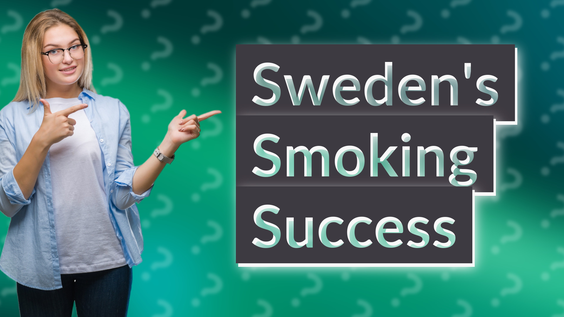 Sweden's Smoking Success