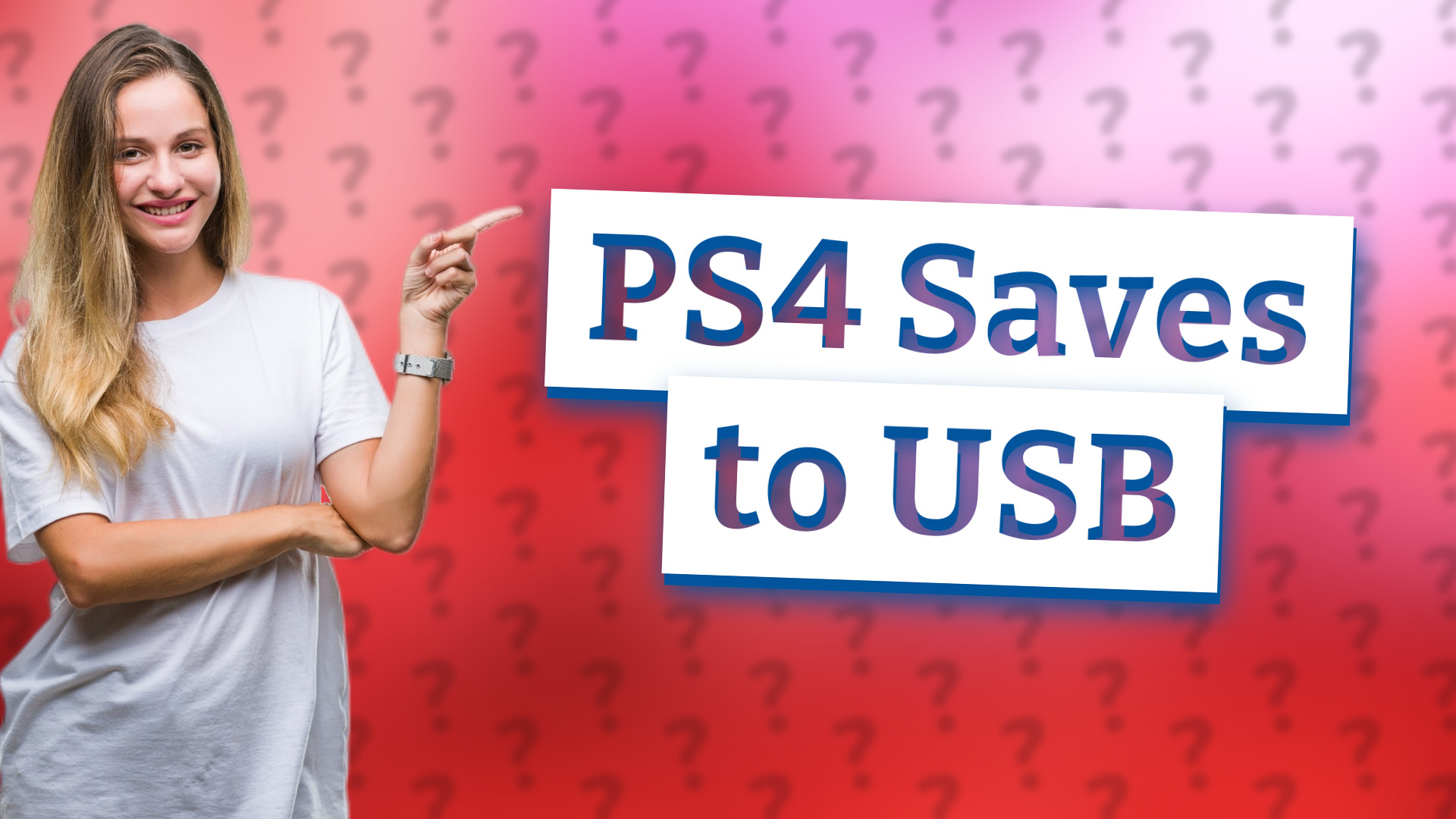 PS4 Saves to USB