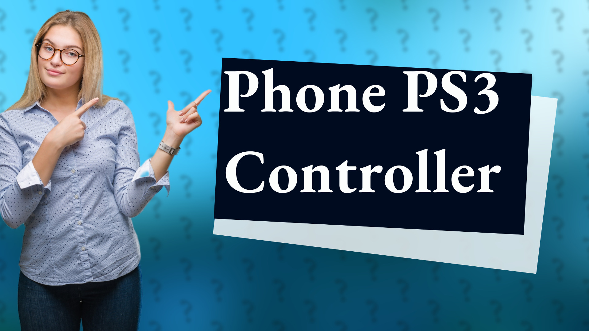 Phone PS3 Controller