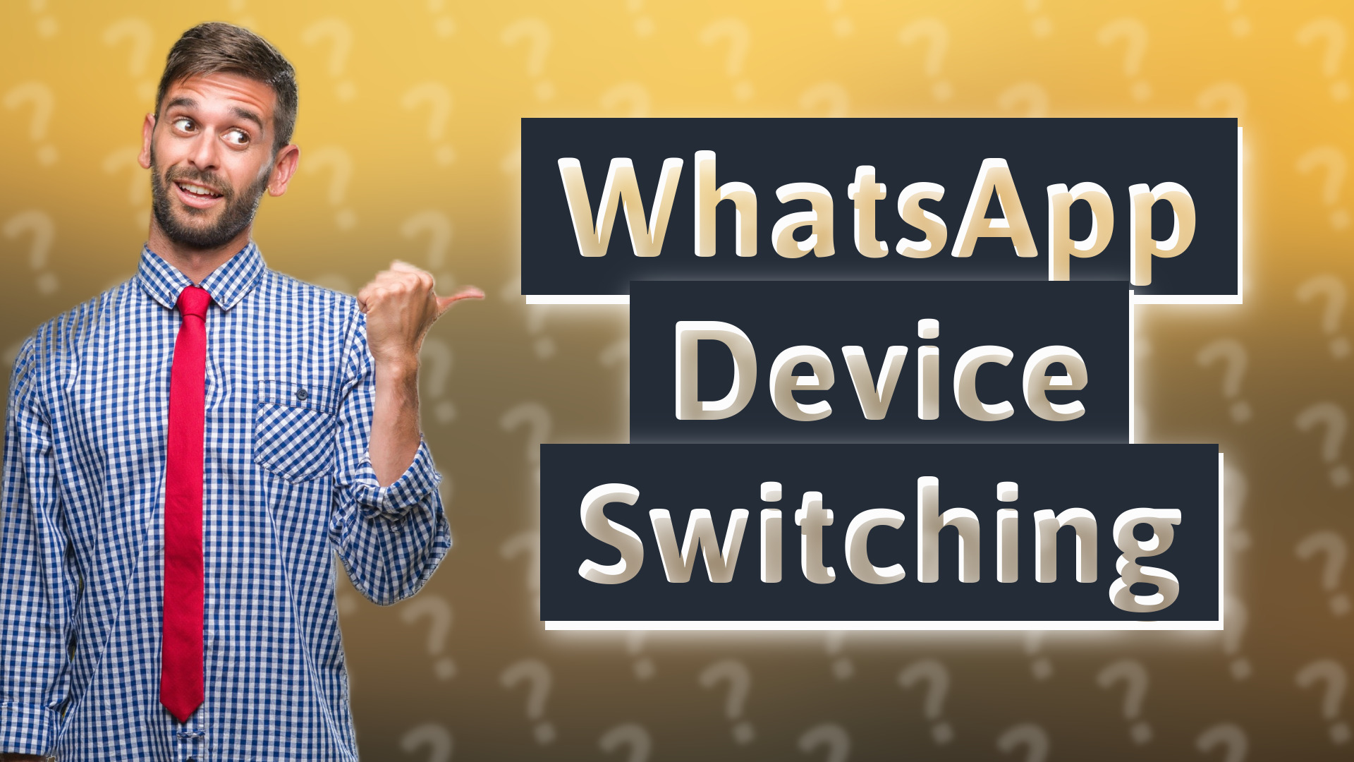 WhatsApp Device Switching