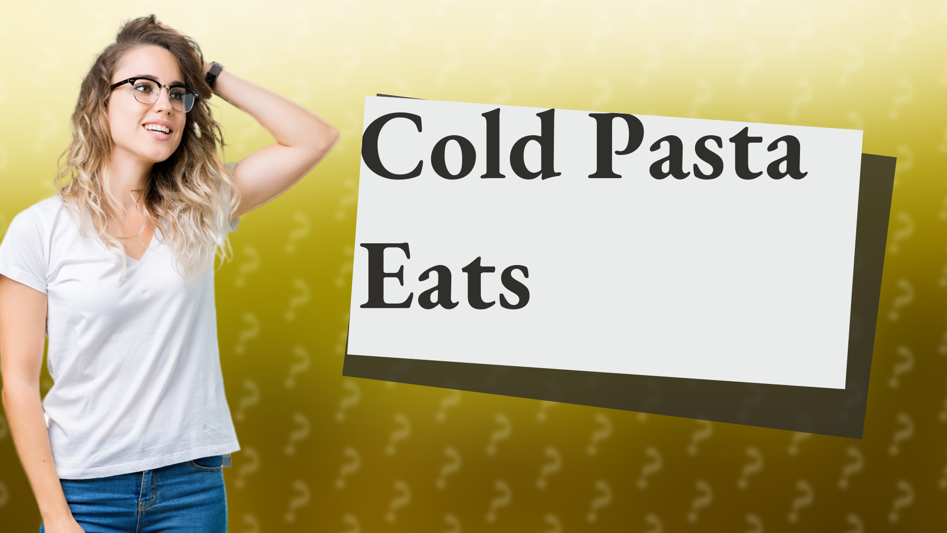 Cold Pasta Eats