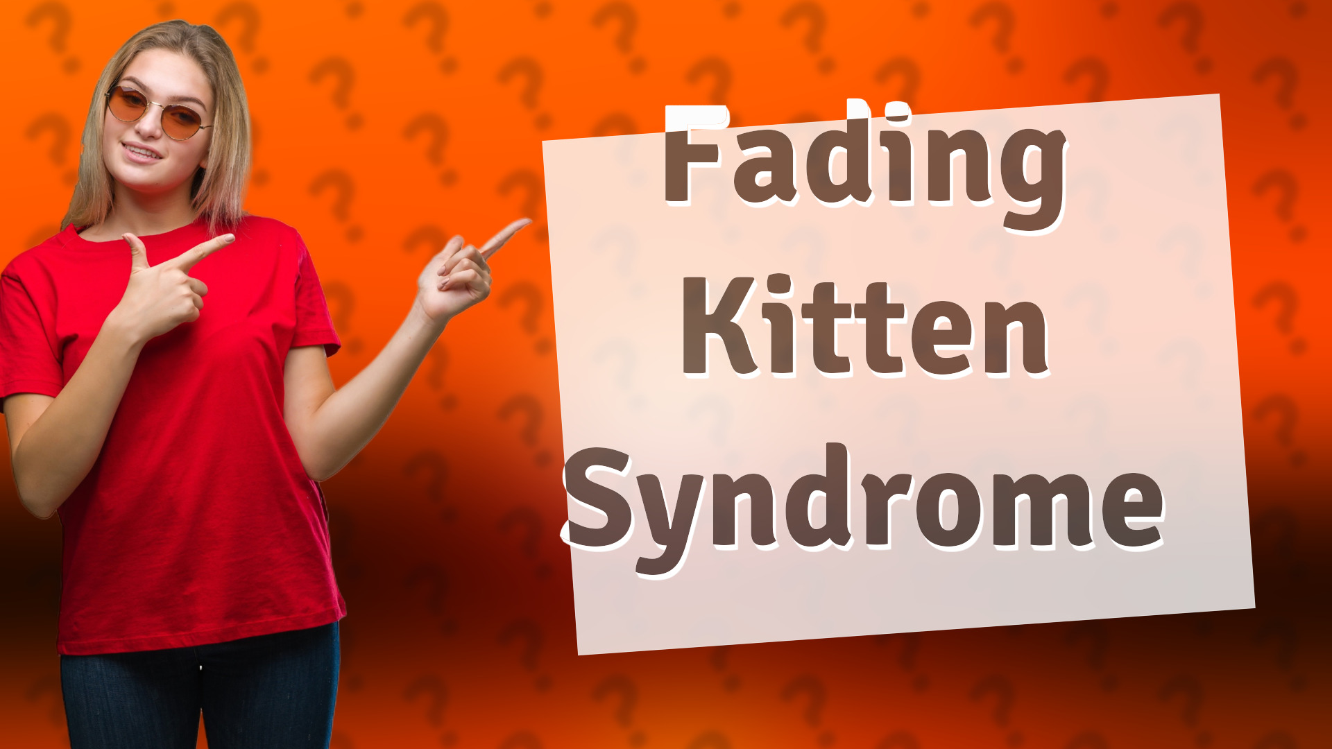 Fading Kitten Syndrome