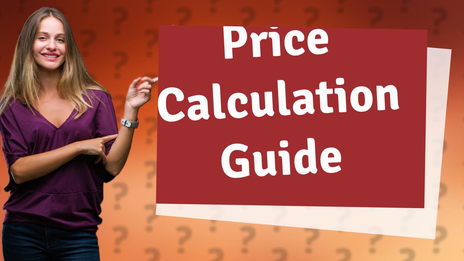 Price Calculation Guide