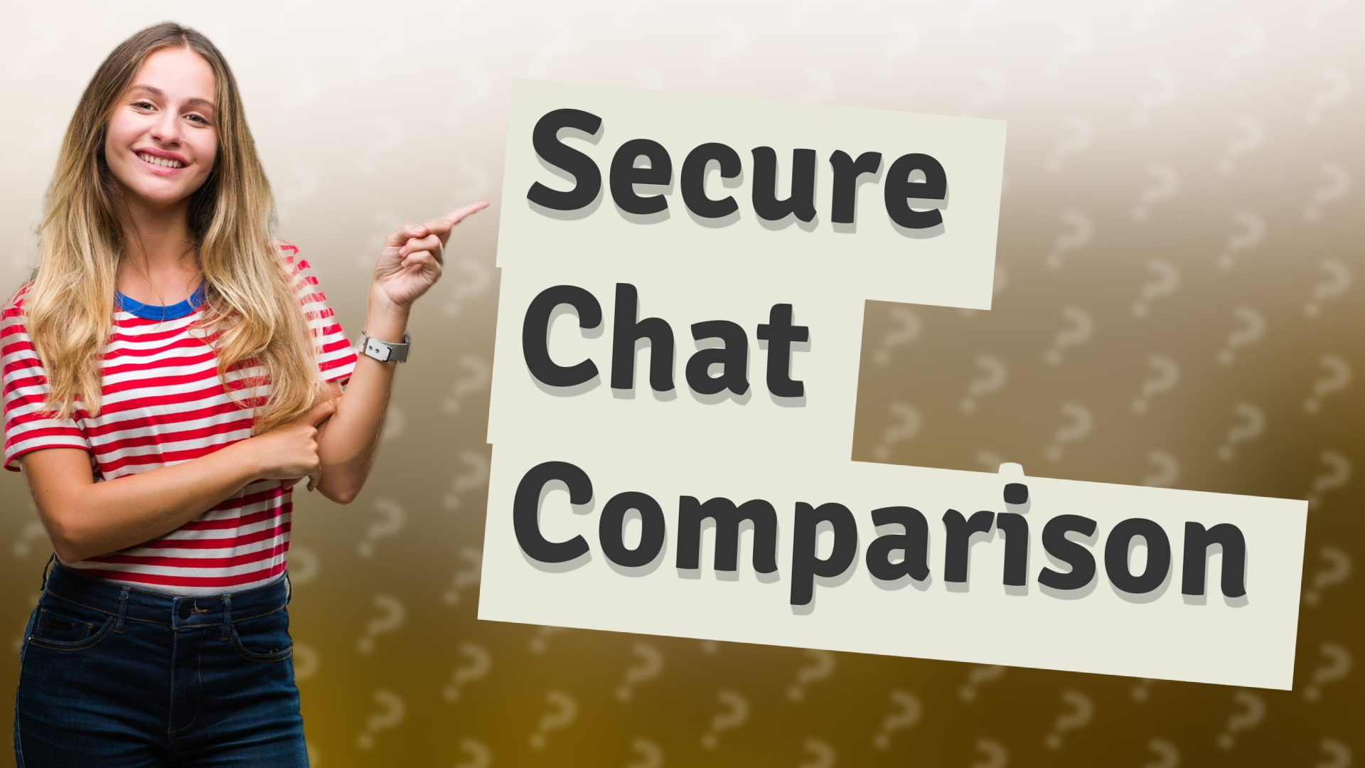 Secure Chat Comparison