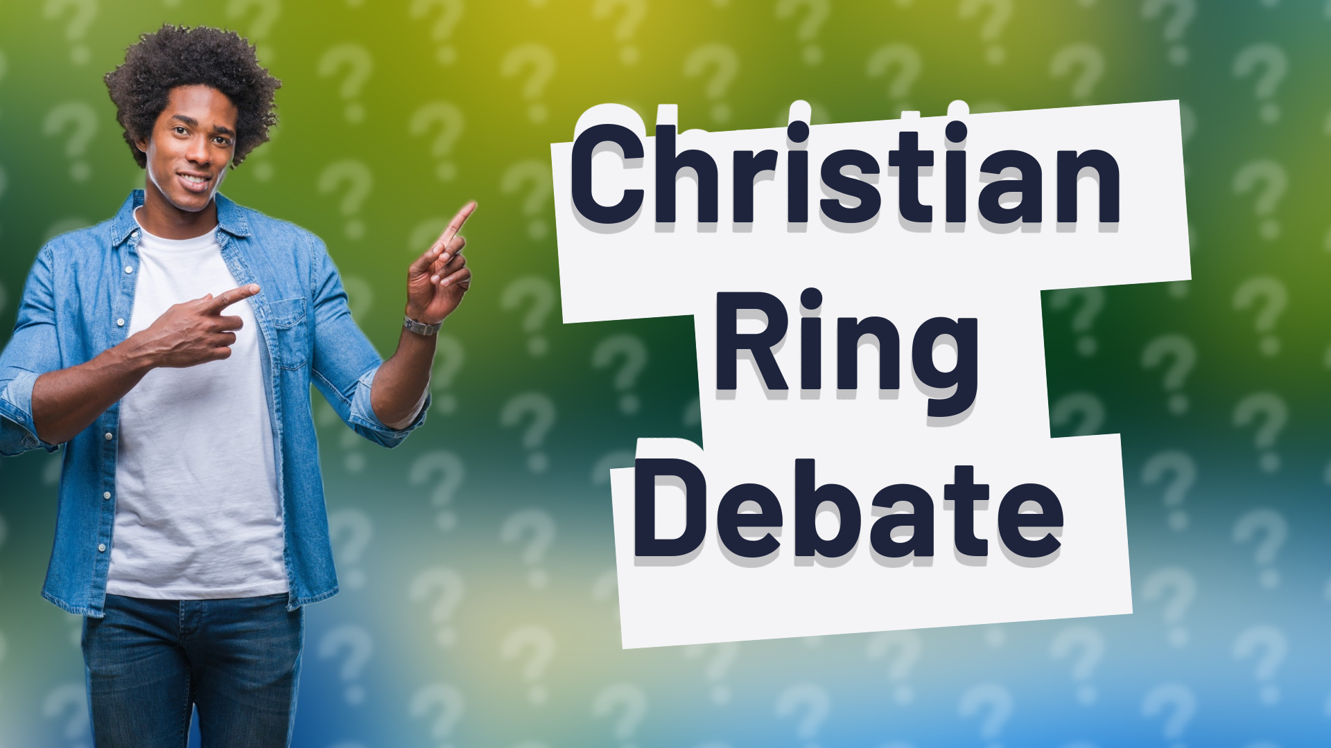 Christian Ring Debate