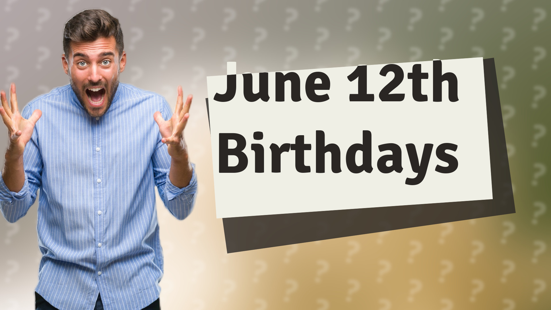 June 12th Birthdays