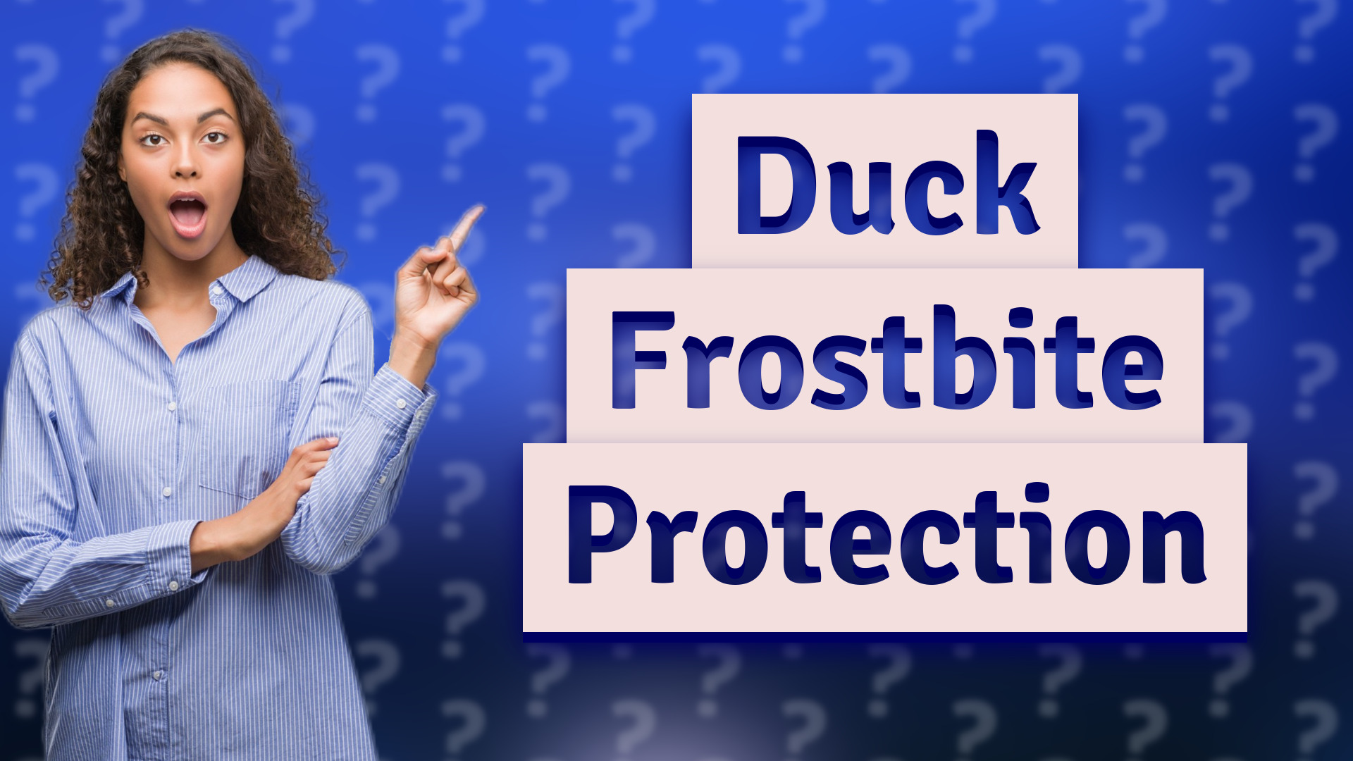 Duck Frostbite Protection