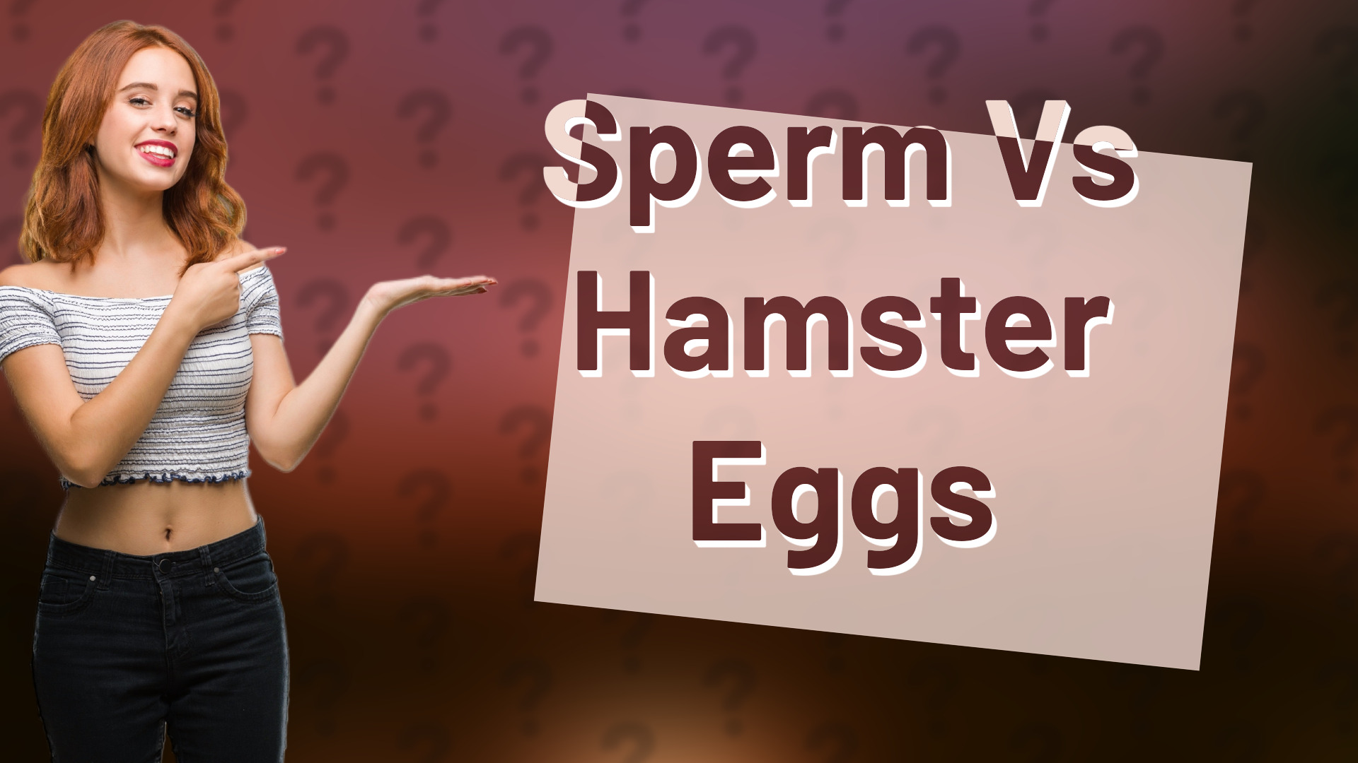 Sperm Vs Hamster Eggs