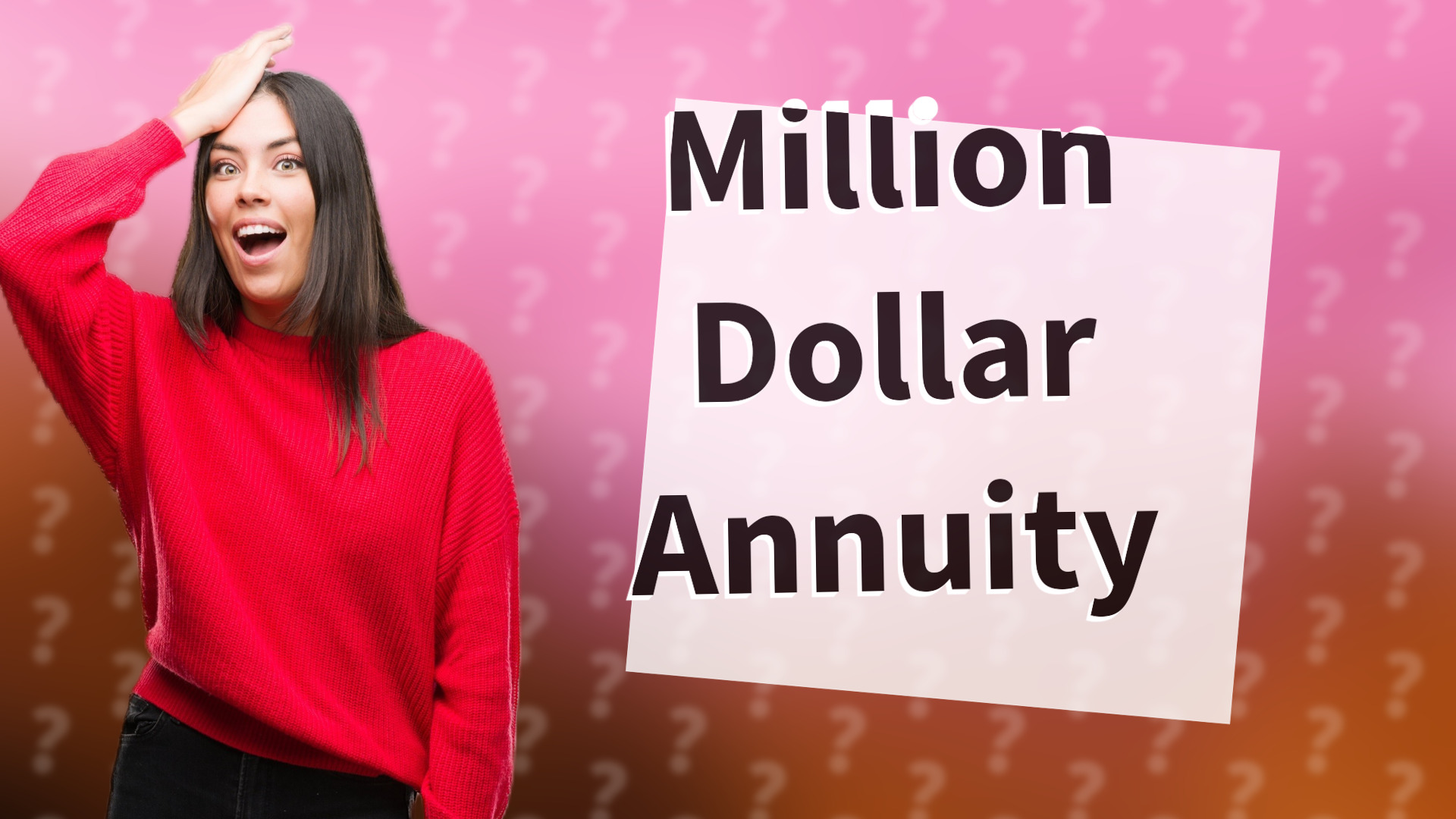 Million Dollar Annuity
