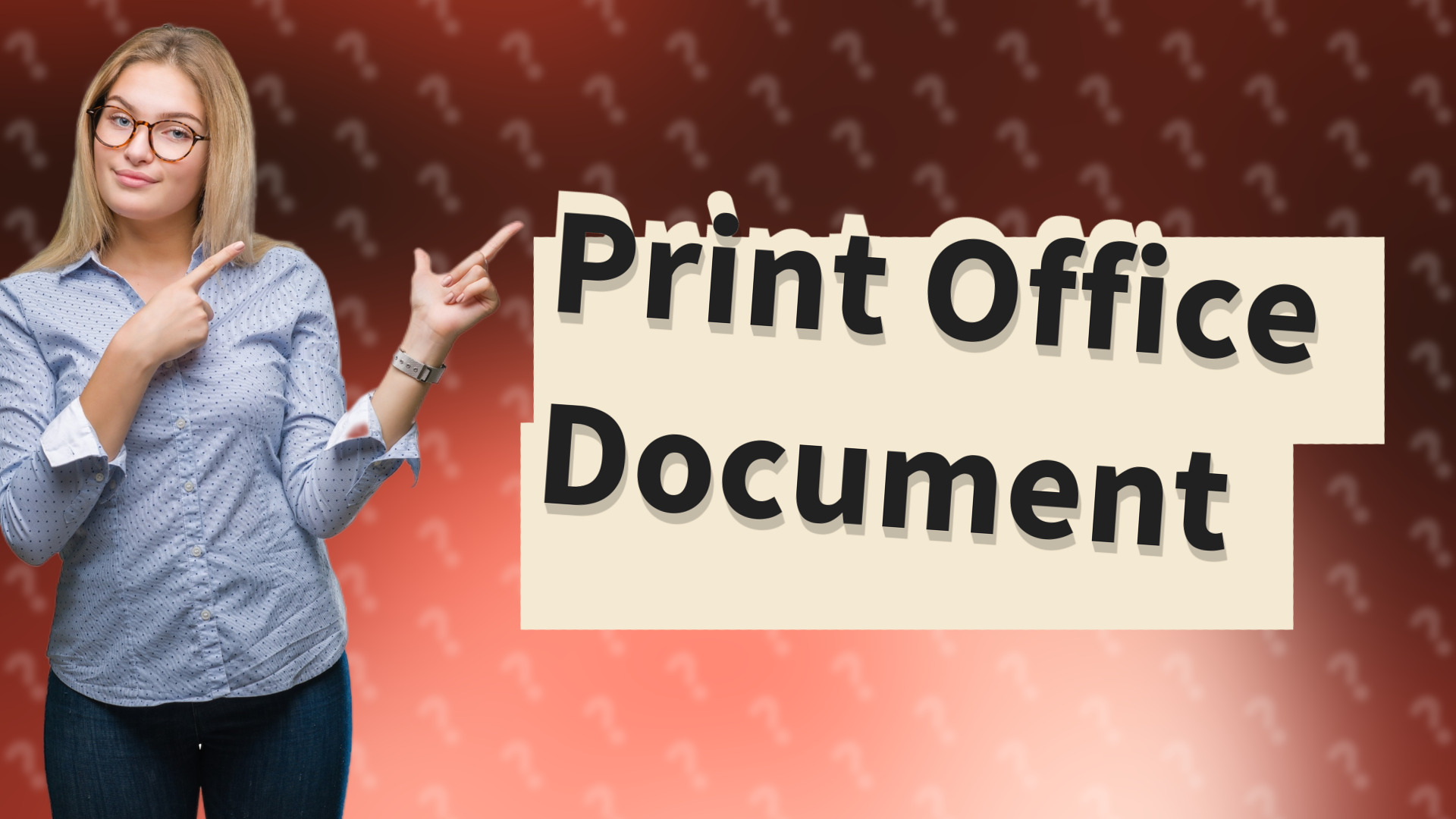 Print Office Document