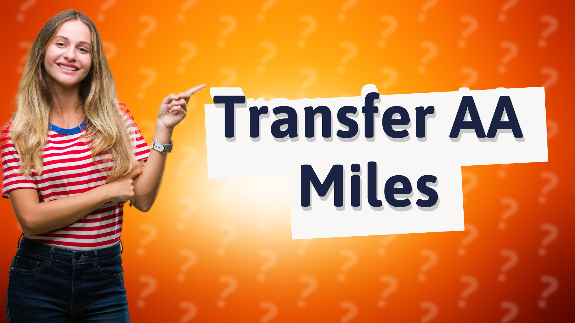 Transfer AA Miles