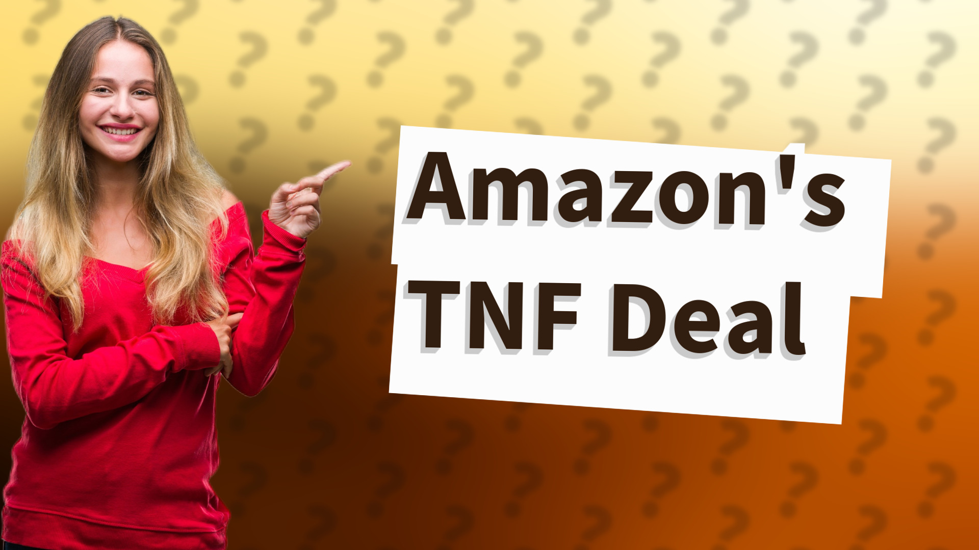 Amazon's TNF Deal