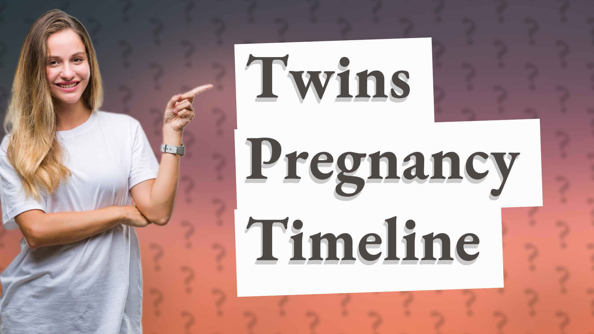 Twins Pregnancy Timeline