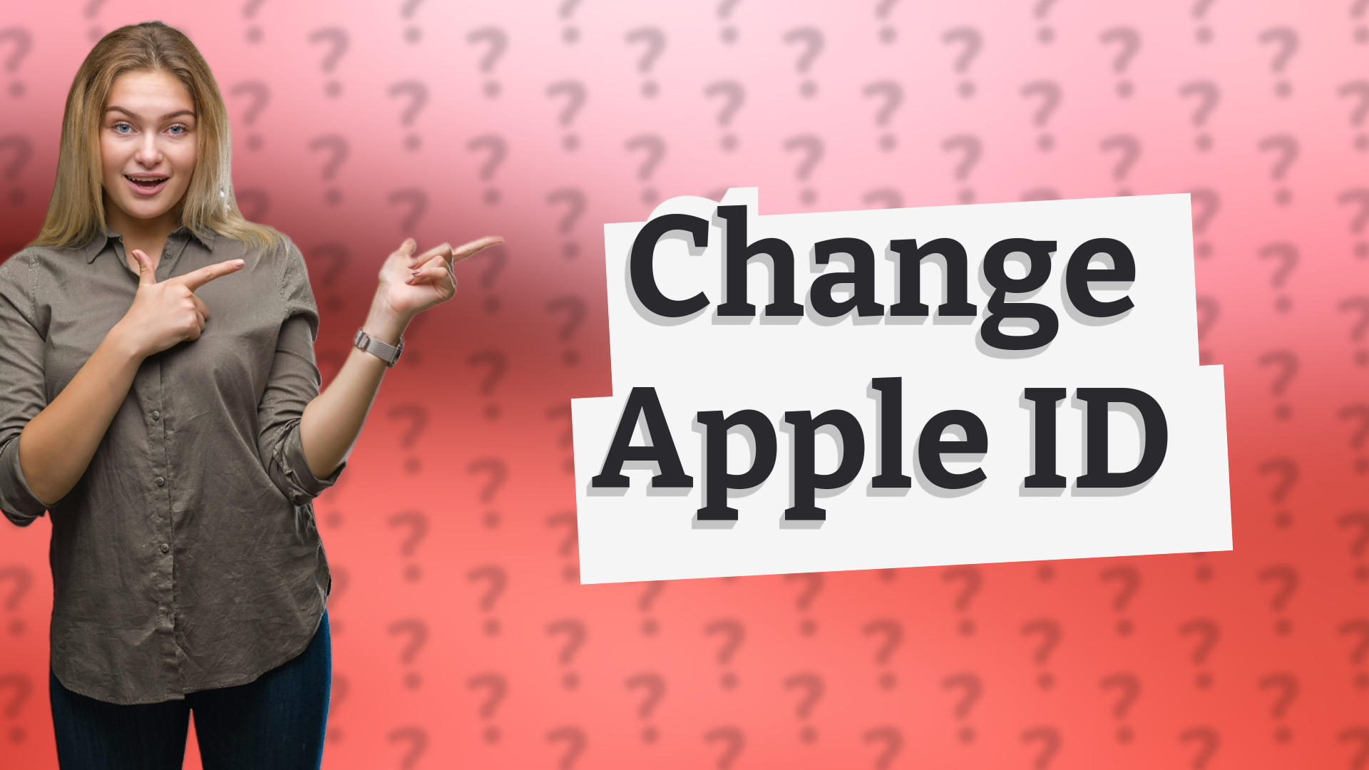 Change Apple ID