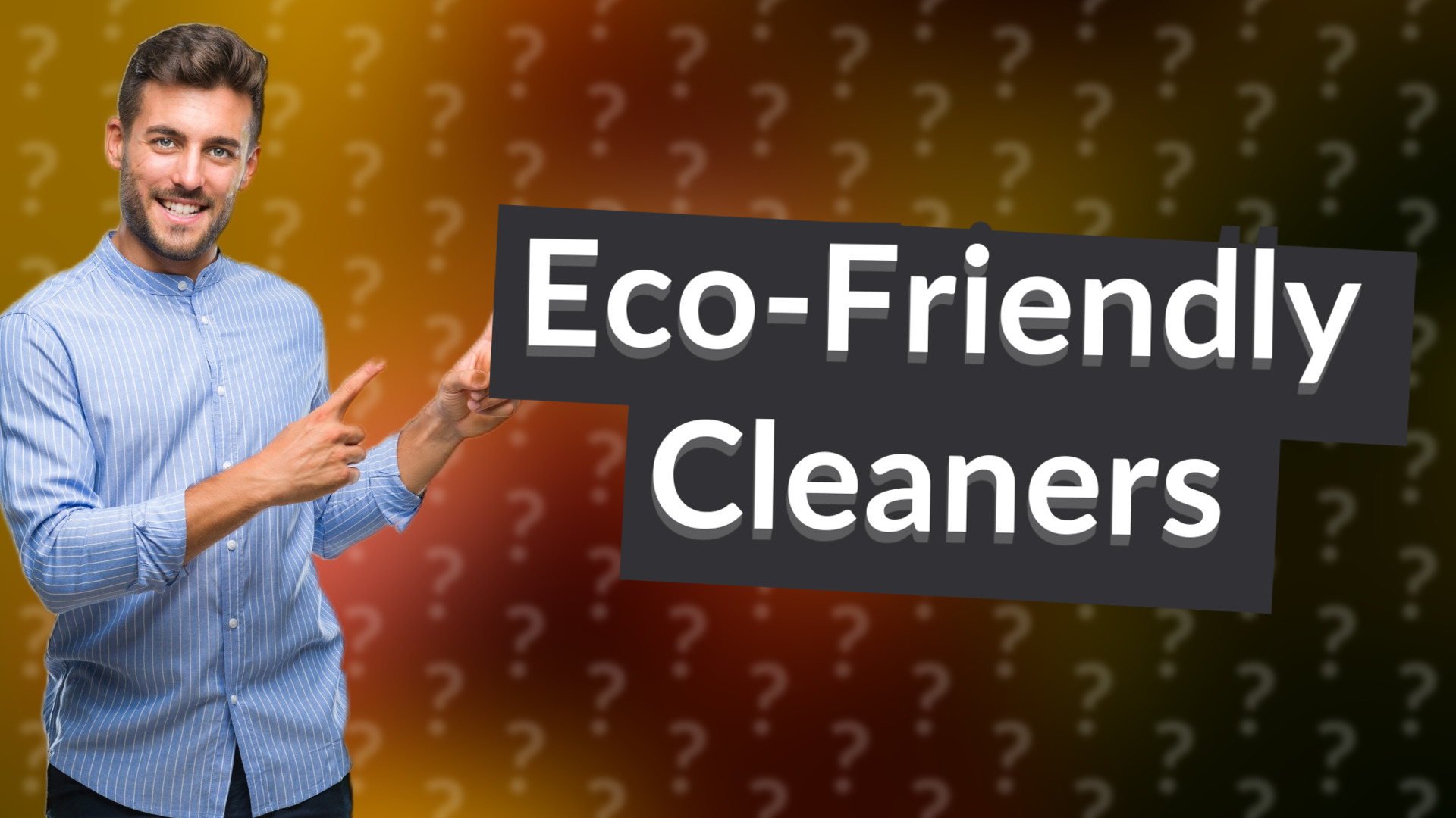 Eco-Friendly Cleaners